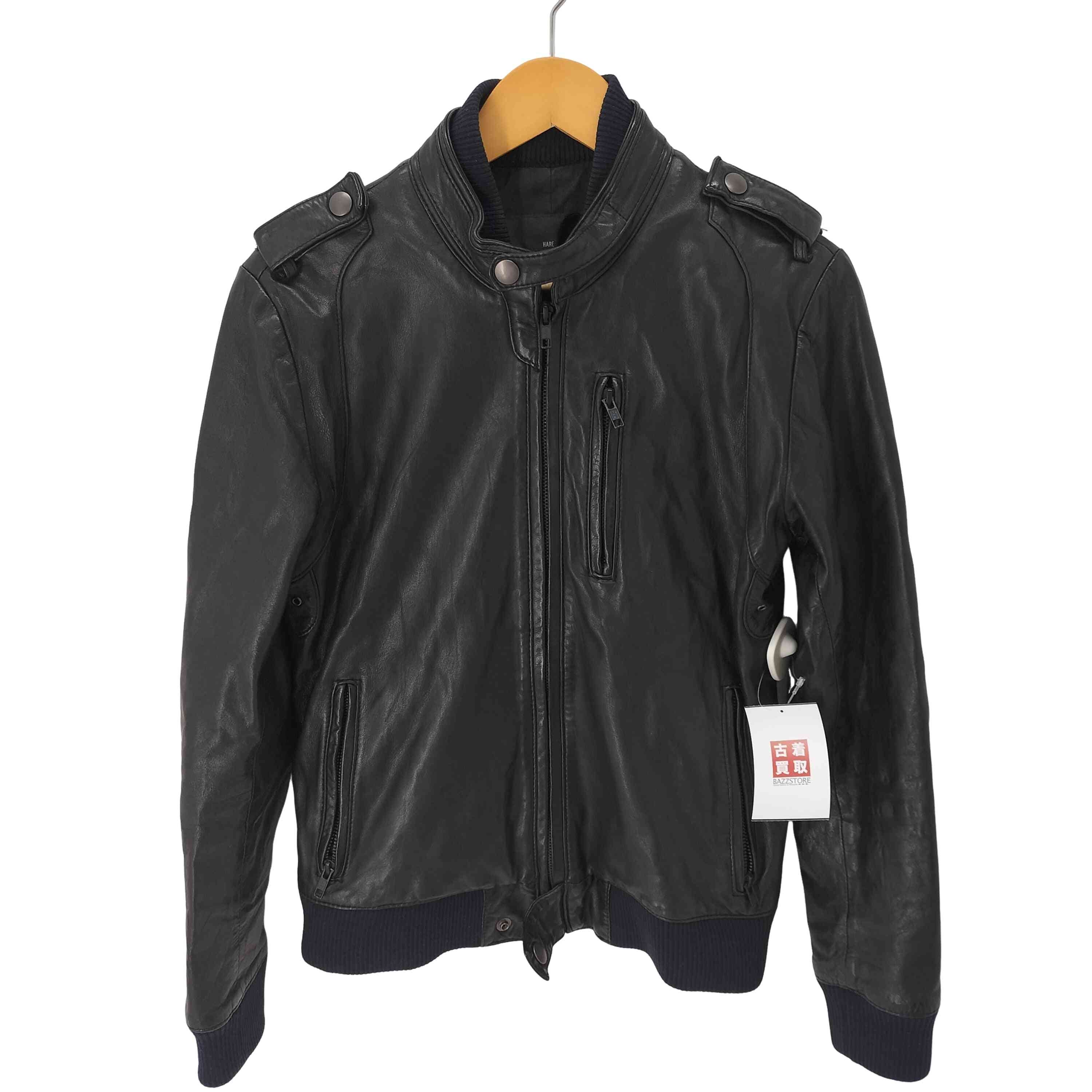 ハレ HARE リバーシブルフェイクレザーコート メンズ JPN：S