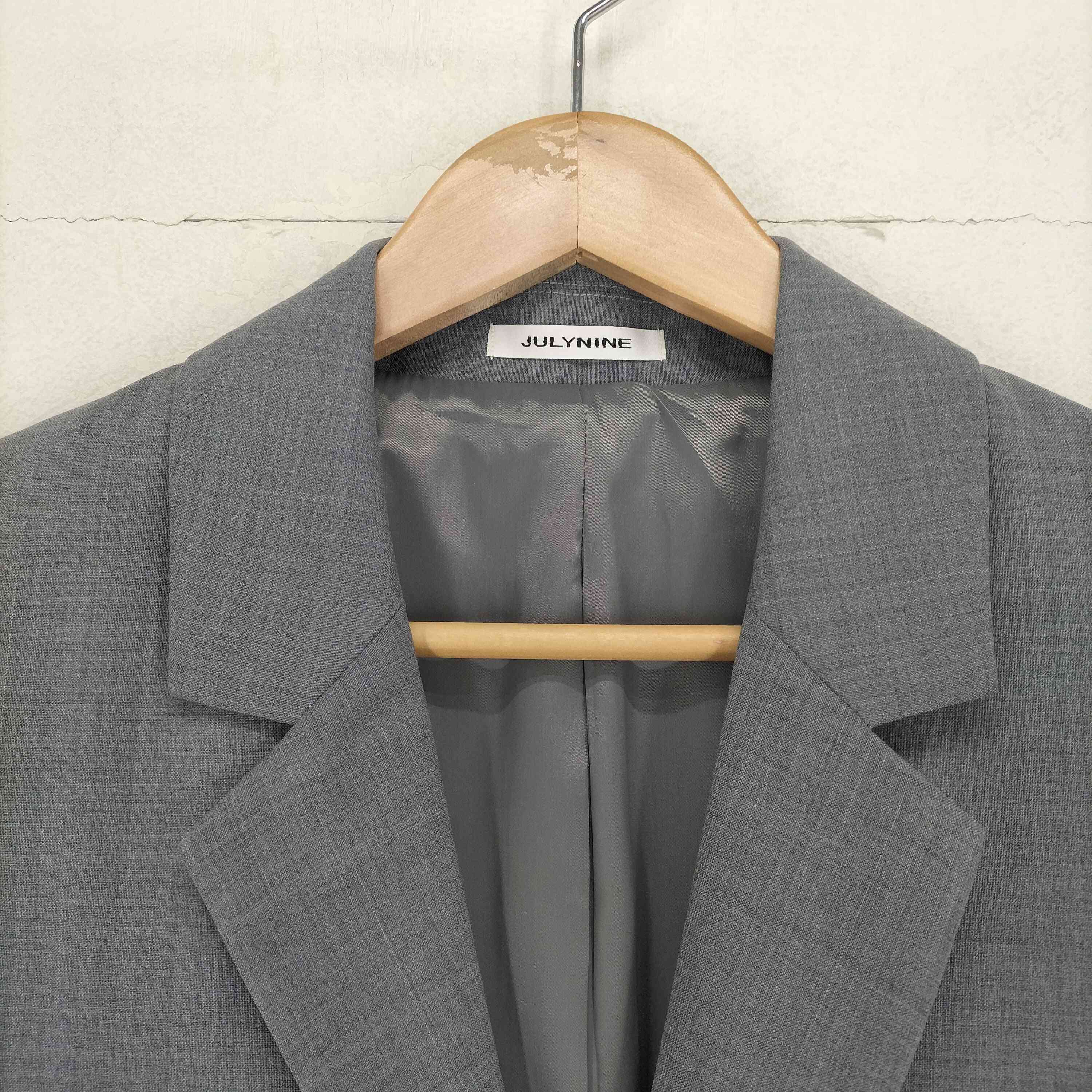 ジュライナイン JULY NINE 2Bテーラードジャケット レディース 38
