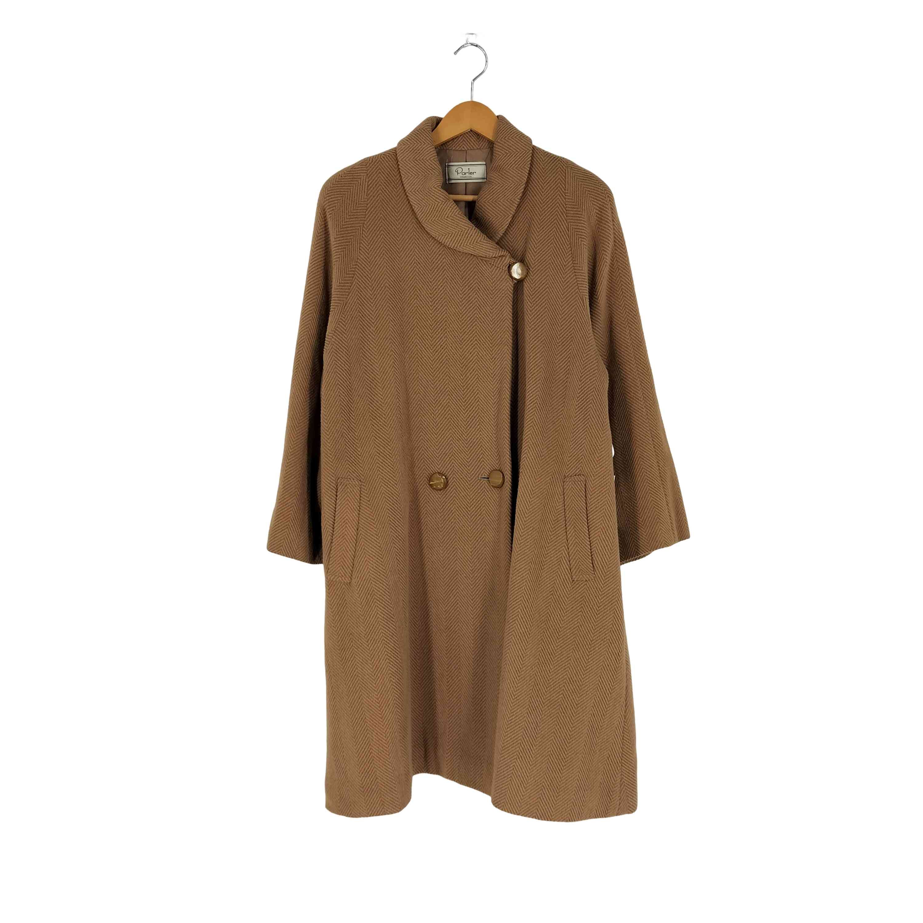 ジャケット・アウター L'Or Double-breasted Cape Coat L'Or DOUBLE-BREASTED CAPE COAT レディース FREE – ブランド古着買取