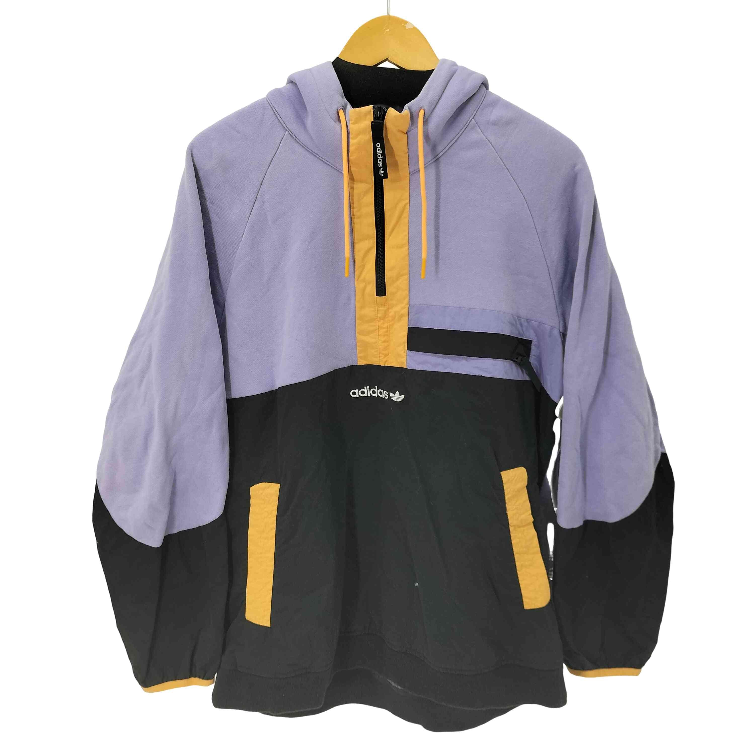 adidas(アディダス) 90-00s ロゴ刺繍ナイロンジャケット メンズ JPN：S 【中古】【ブランド古着バズストア】 アディダス adidas 90-00s 銀タグ ロゴ刺繍ナイロンジャケット メンズ