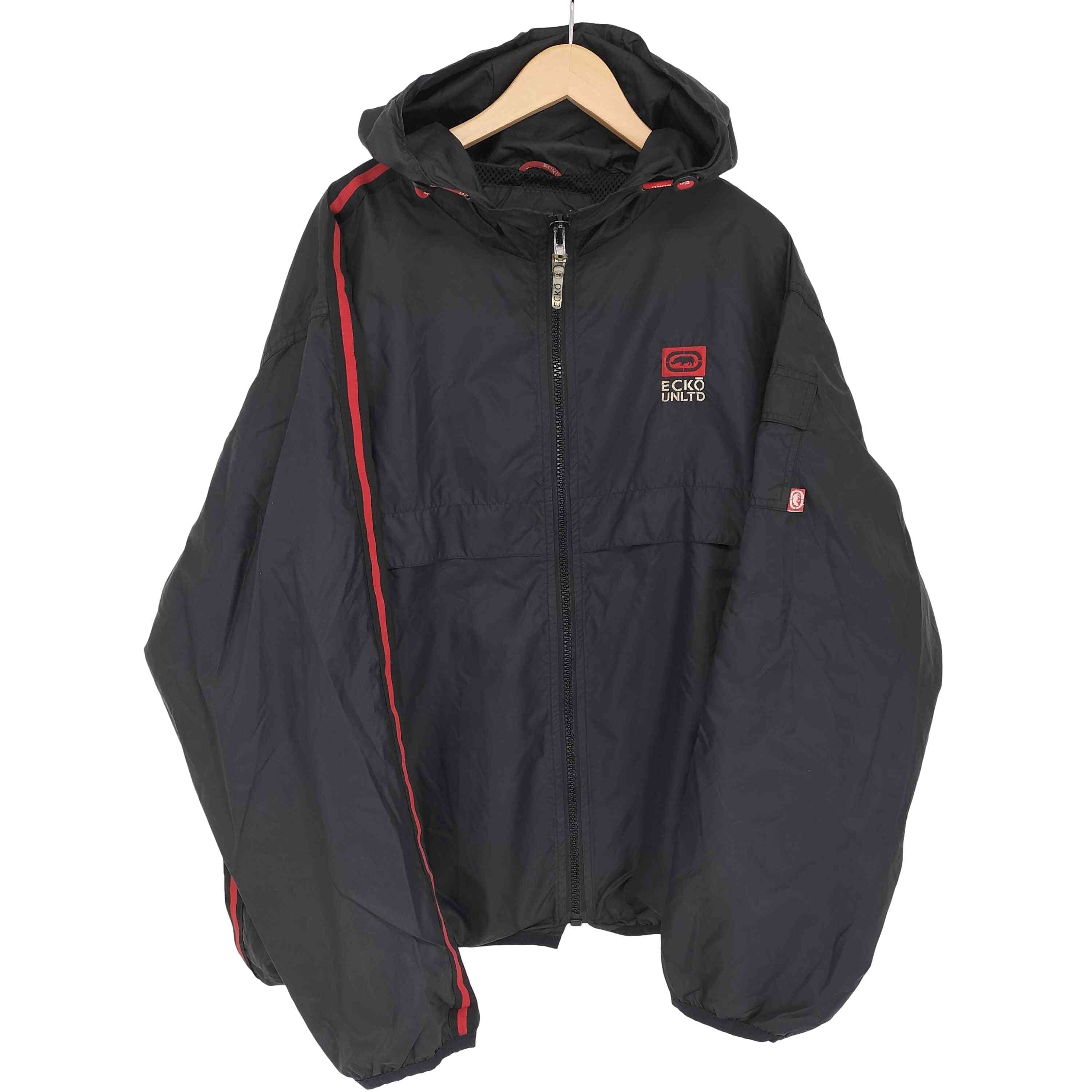 エコーアンリミテッド ECKO UNLTD 刺しゅうトラックジャケット メンズ 