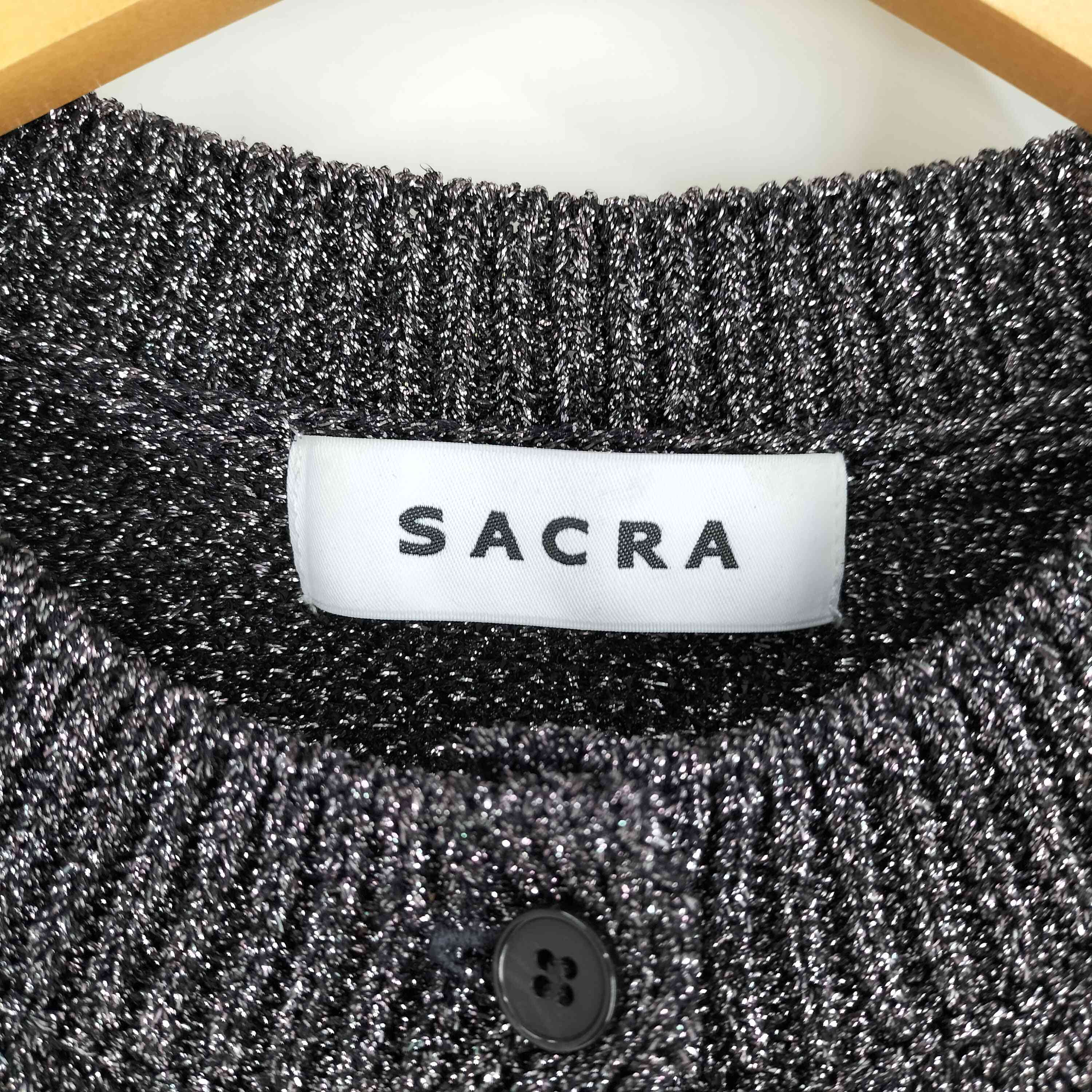サクラ SACRA 24AW グロッシー リリー カーディガン GLOSSY LILY