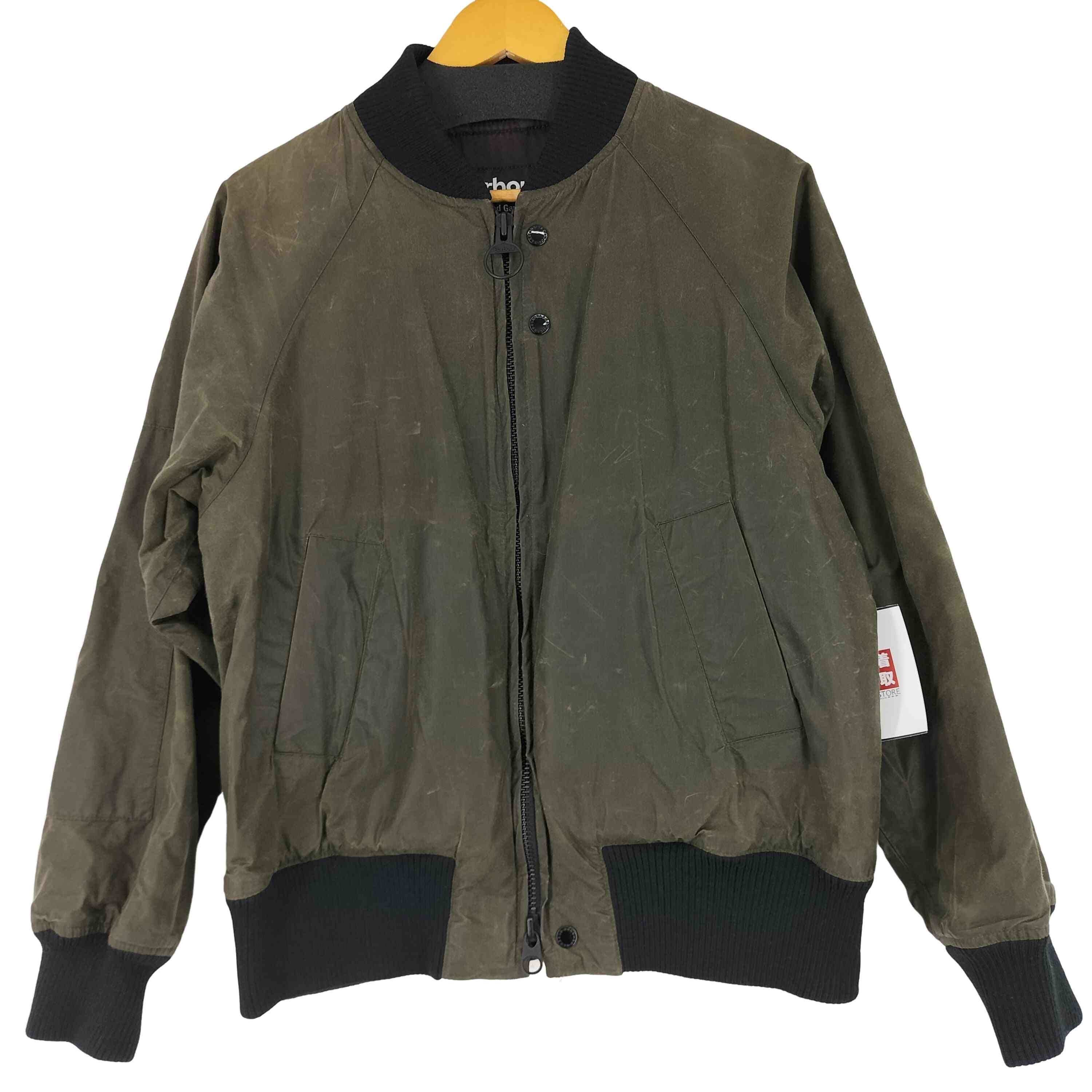 Barbour(バブアー) DUMBO WAX MA-1 メンズ JPN：S 【中古】【ブランド古着バズストア】 バブアー Barbour DUMBO WAX MA-1 メンズ JPN：S – ブランド古着買取