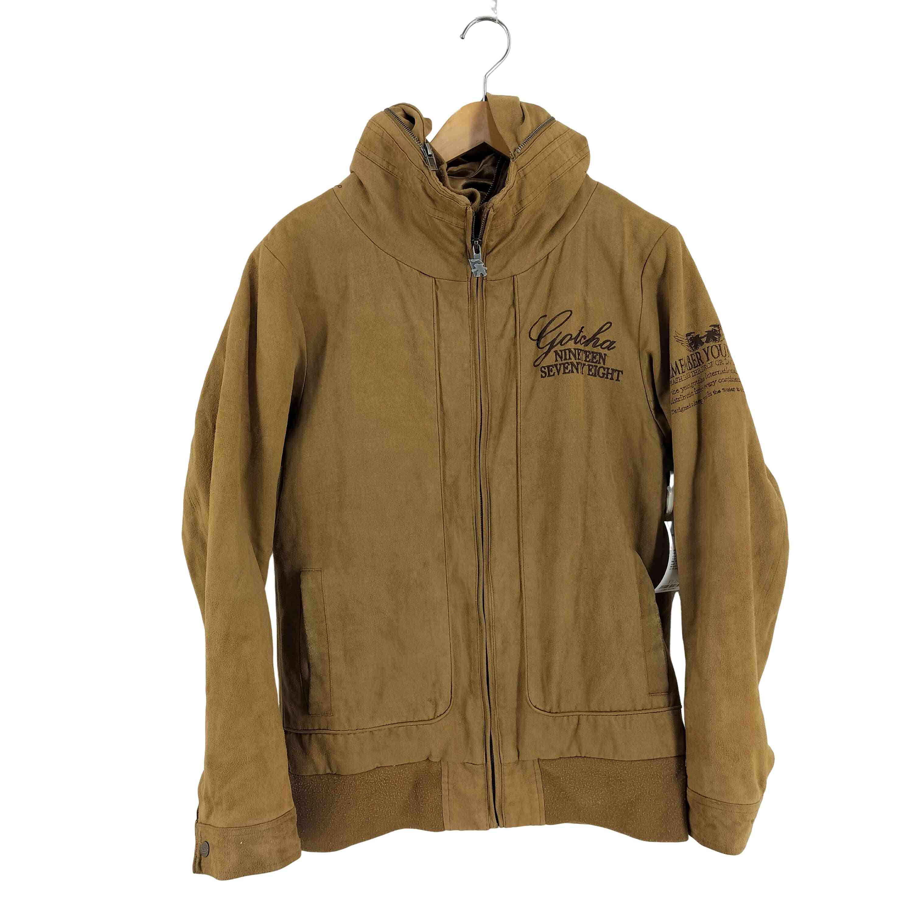 char 70S 花柄 スエード 切替 レザージャケット レディース – ブランド