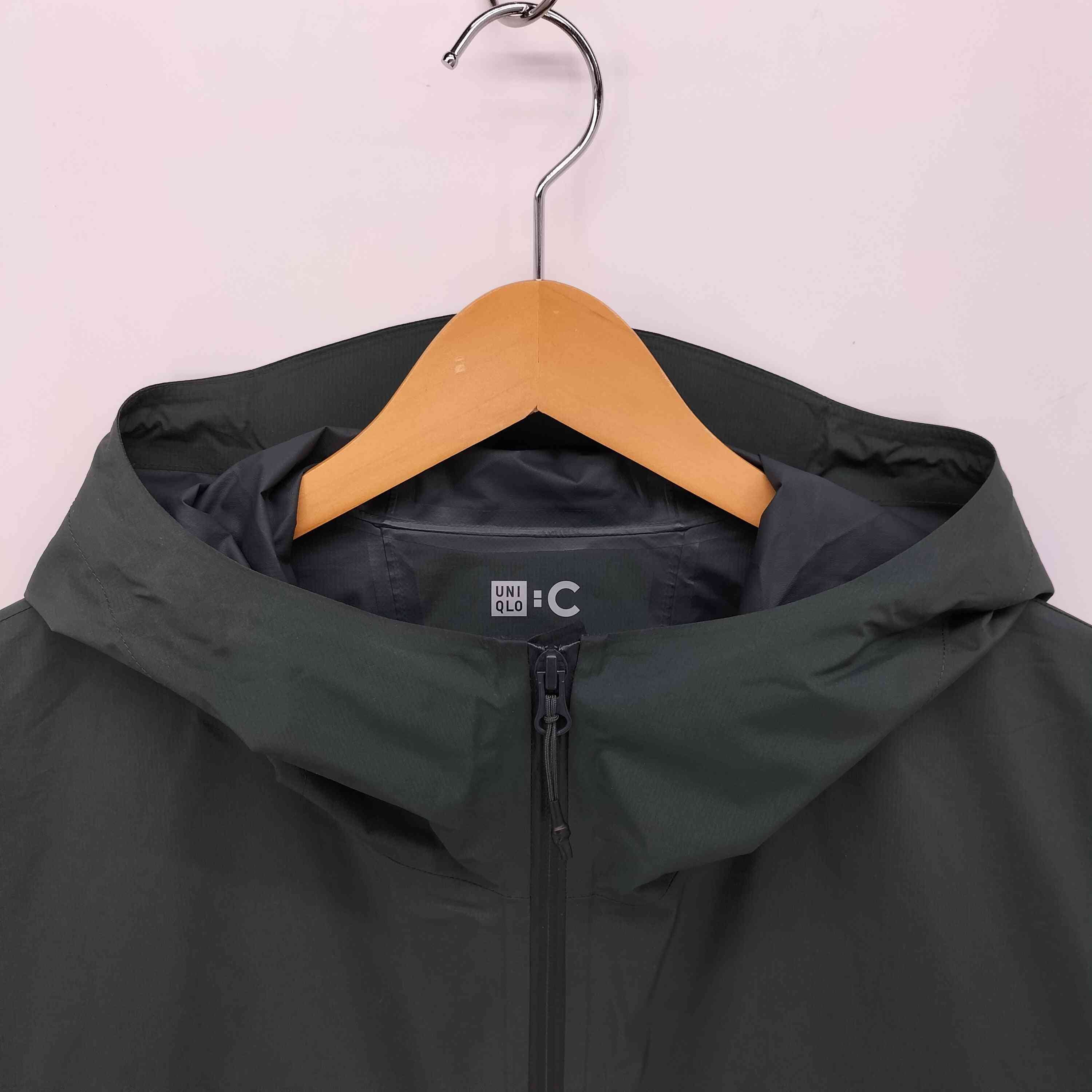ユニクロシー UNIQLO：C 25AW ブロックテック パーカ メンズ JPN：XL