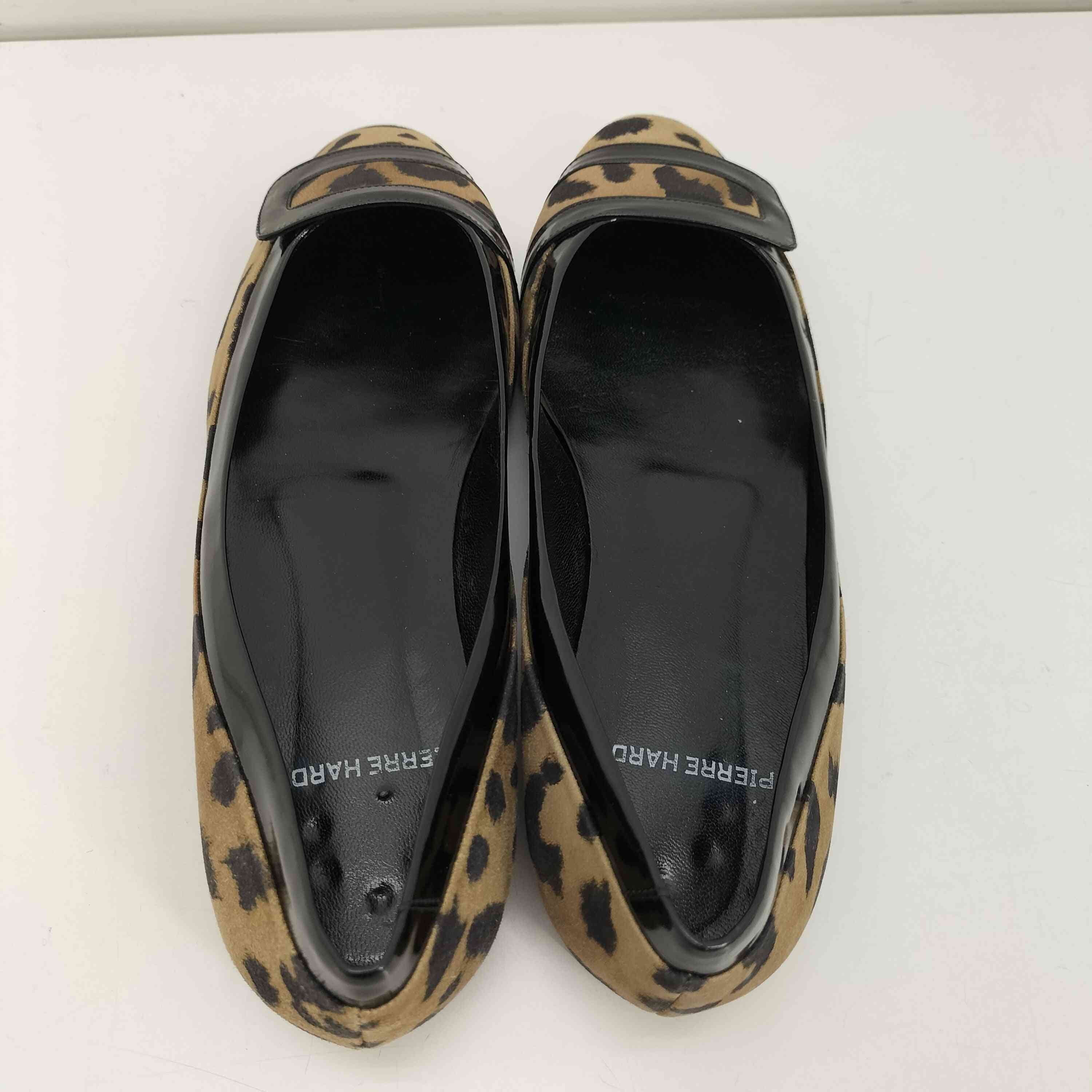 ピエールアルディ PIERRE HARDY イタリア製 レオパード柄 バレエ