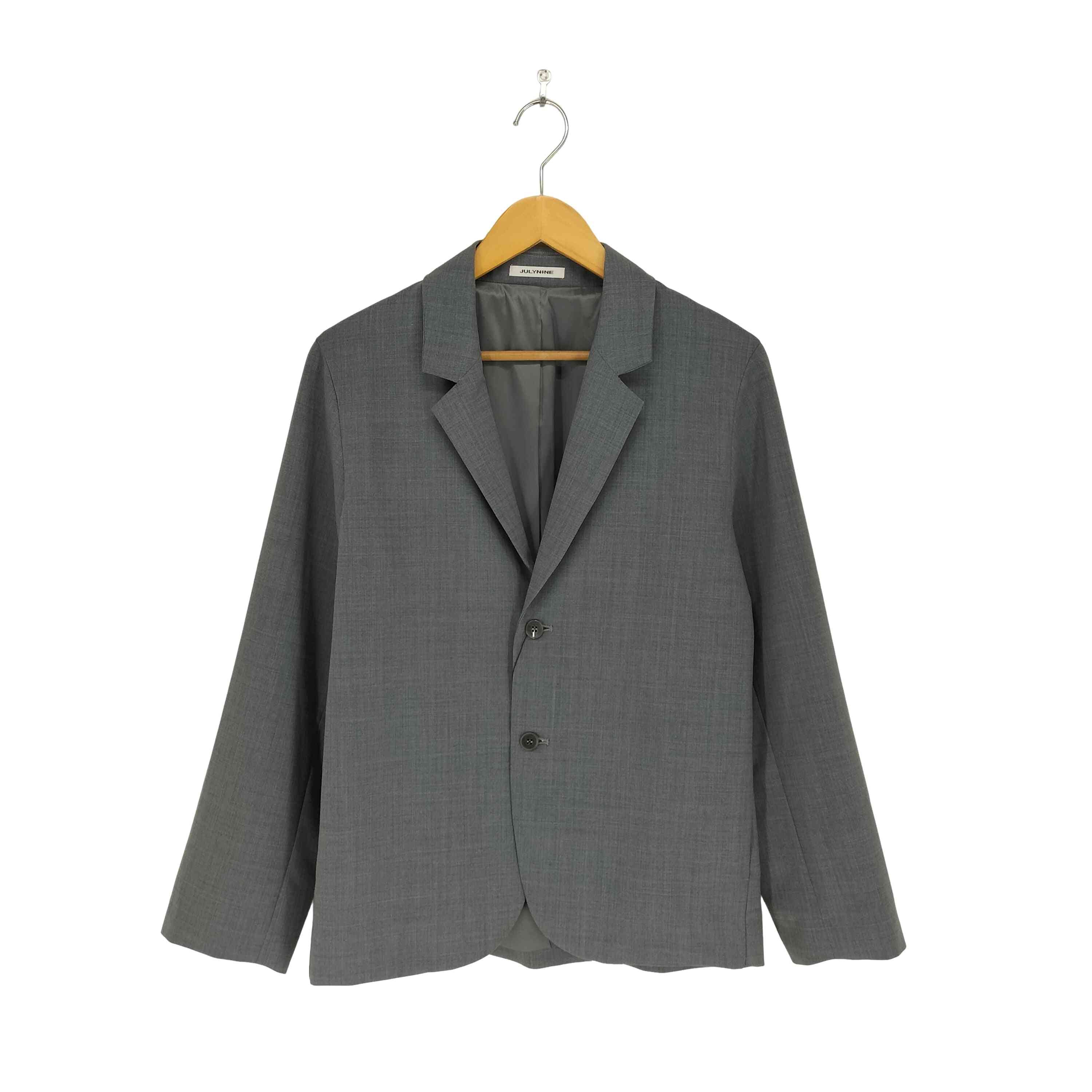 ジュライナイン JULY NINE 2Bテーラードジャケット レディース 38