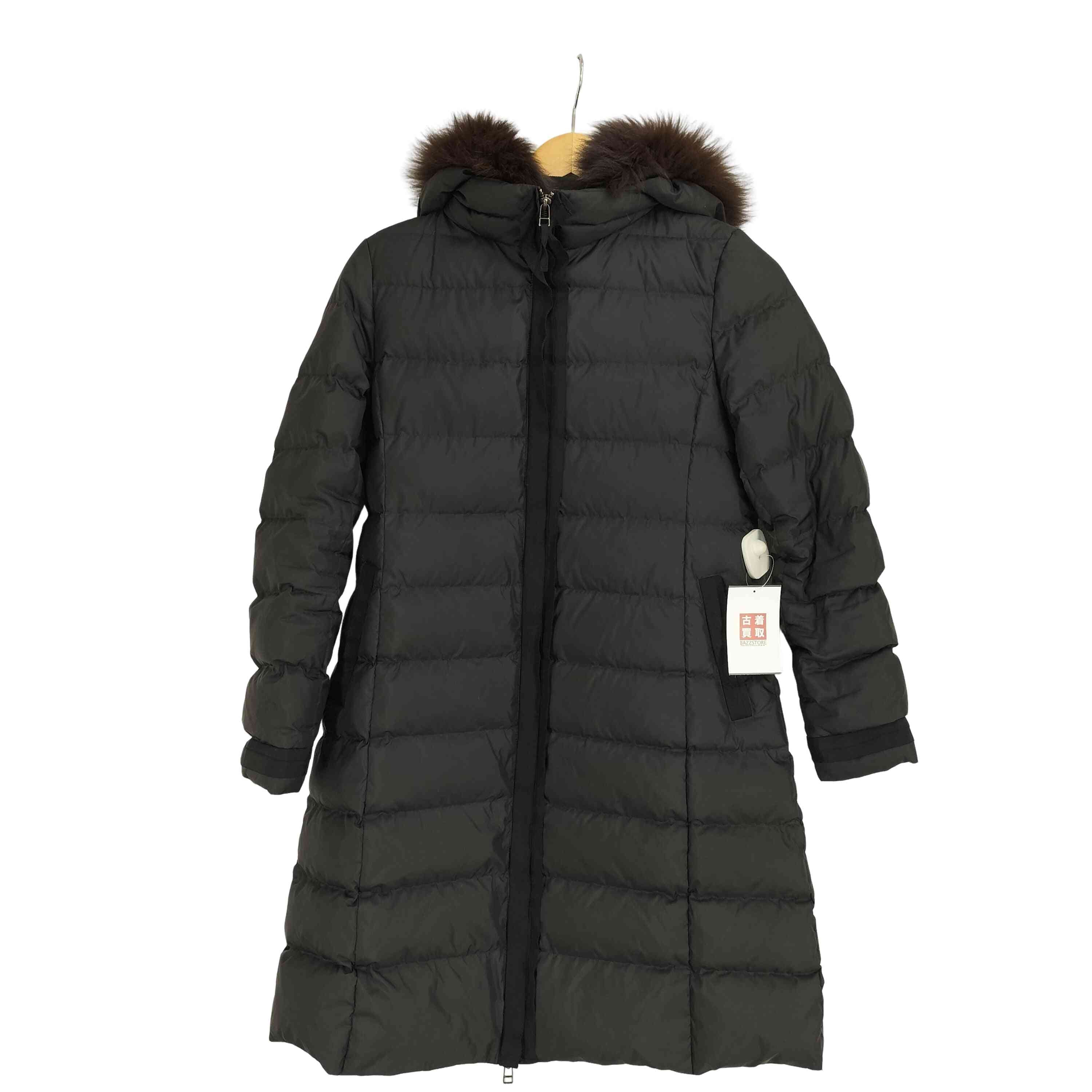 ランバンオンブルー LANVIN en Bleu フォックスファー フーデッド