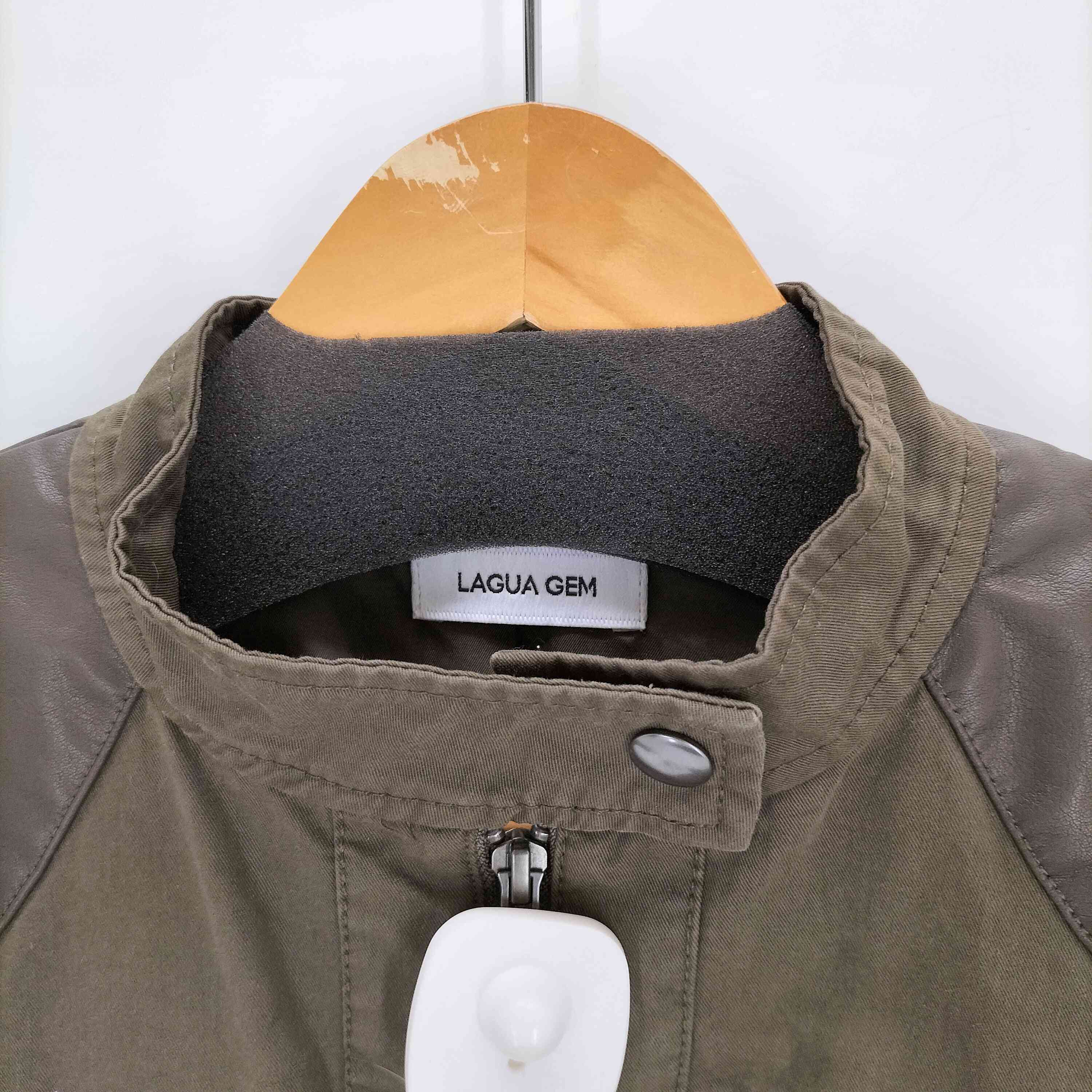 ラグアジェム LAGUA GEM LINE DOCKING COTTON ジャケット レディース