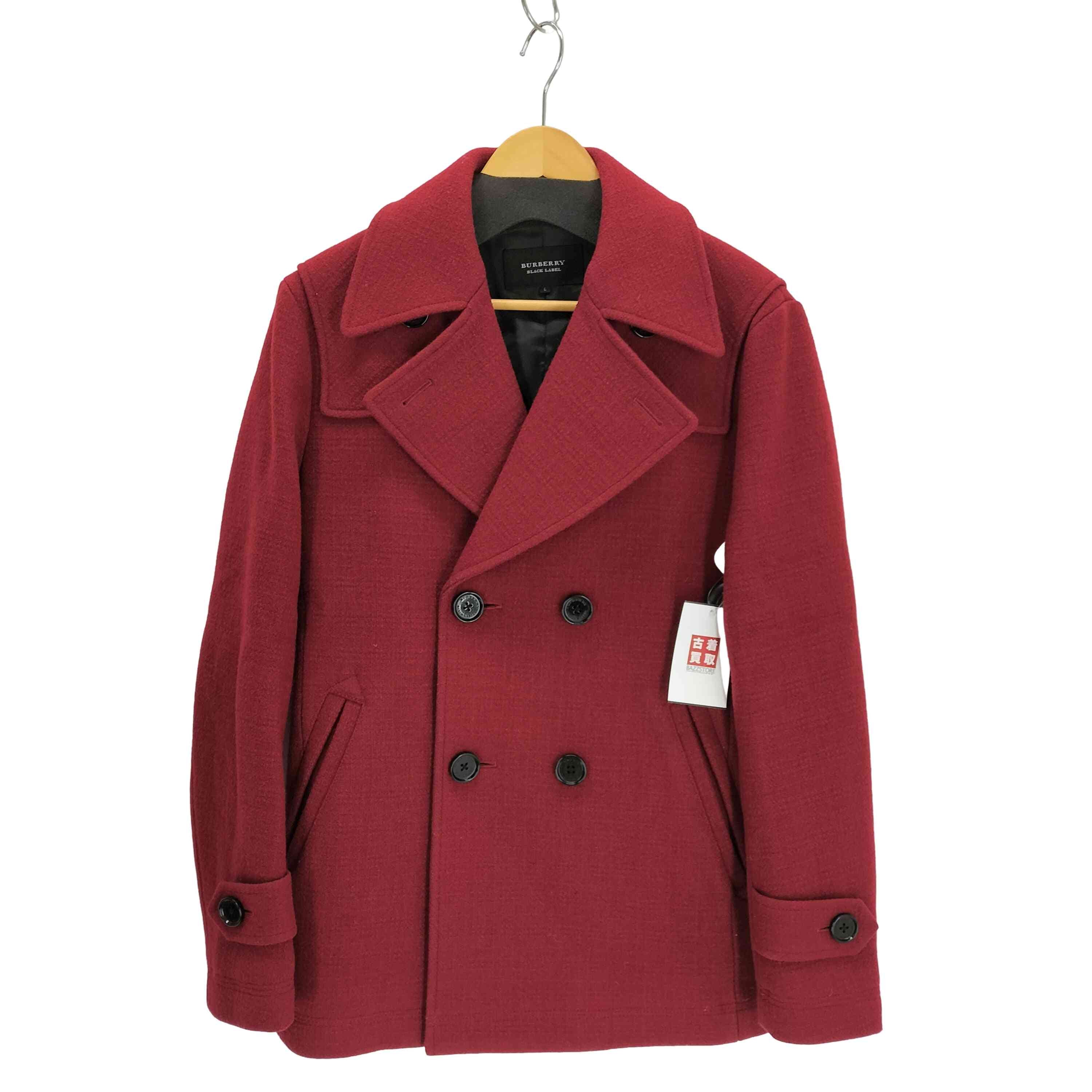 BURBERRY BLACK LABEL トレンチコート Mサイズ 赤 2026年最新】BURBERRY BLACK LABEL カラー：レッド系 メンズ トレンチ