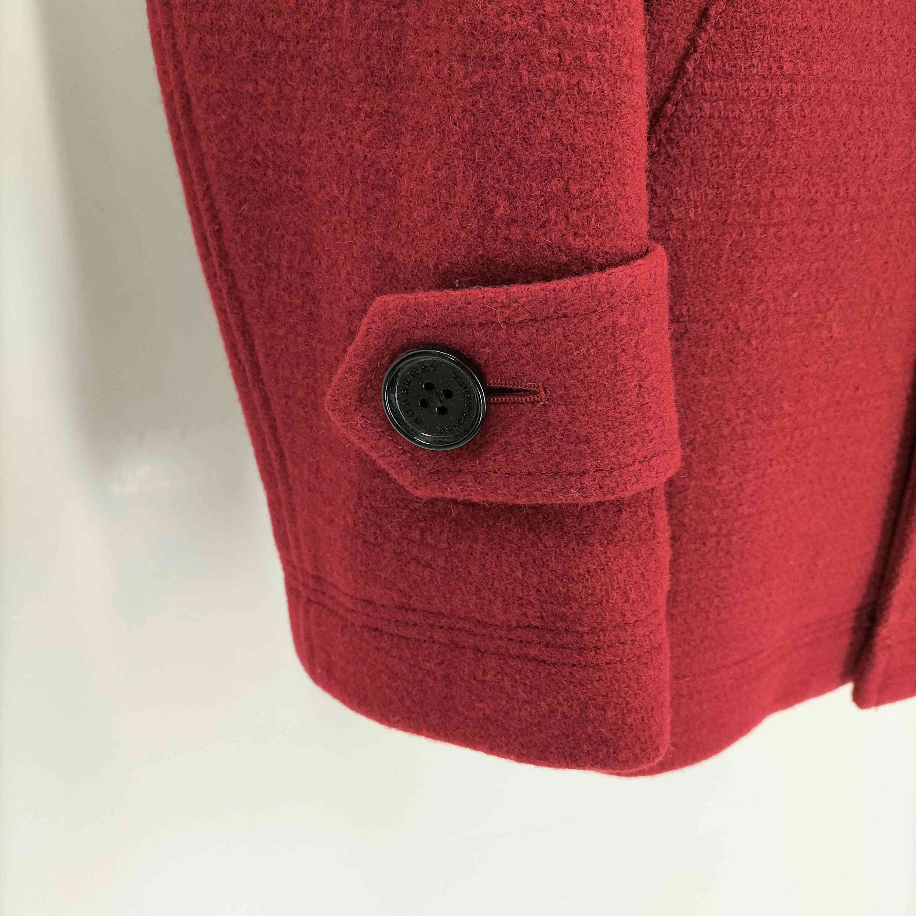 バーバリーブラックレーベル BURBERRY BLACK LABEL ウールPコート