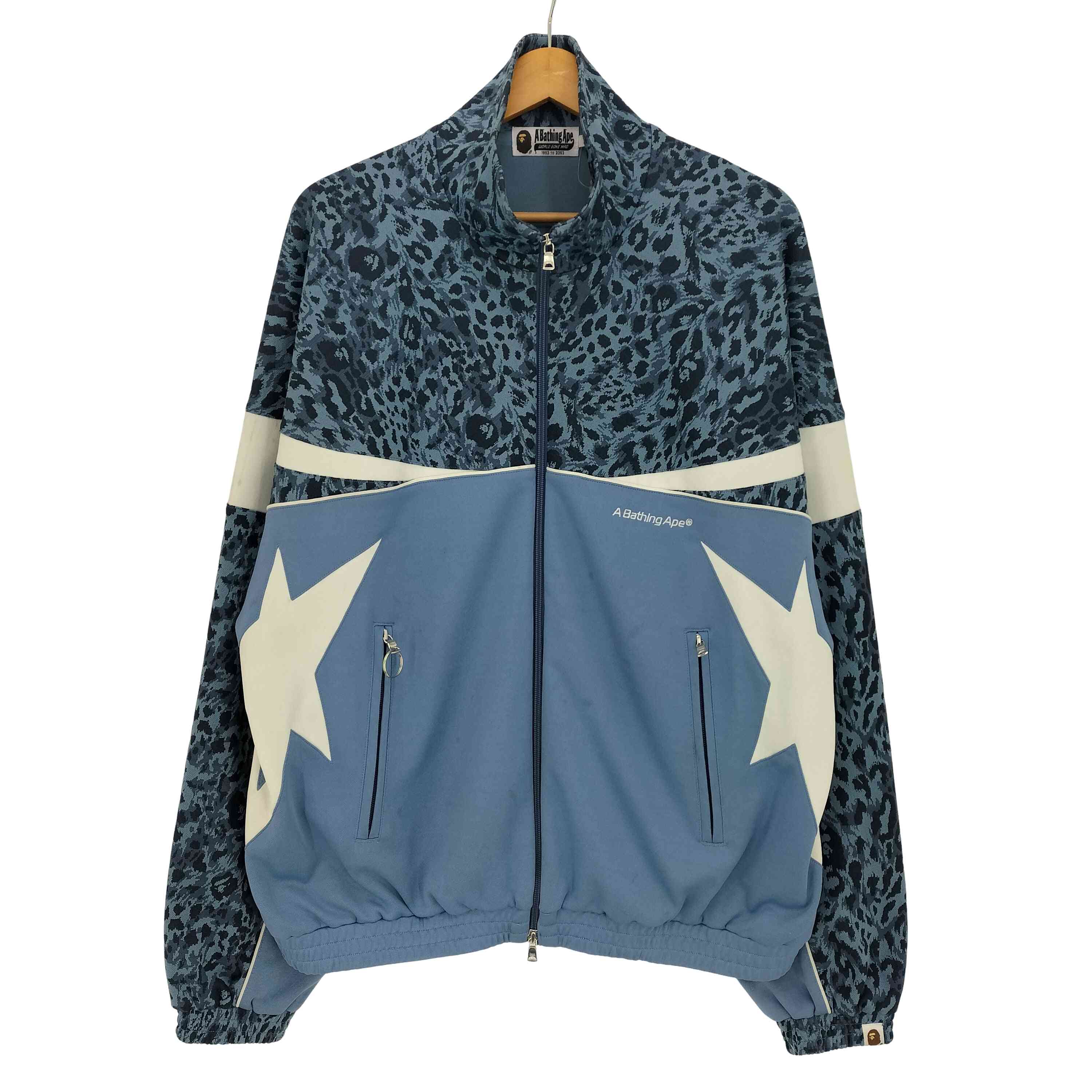 アベイシングエイプ A BATHING APE 25ss Wild Leopard Print Track