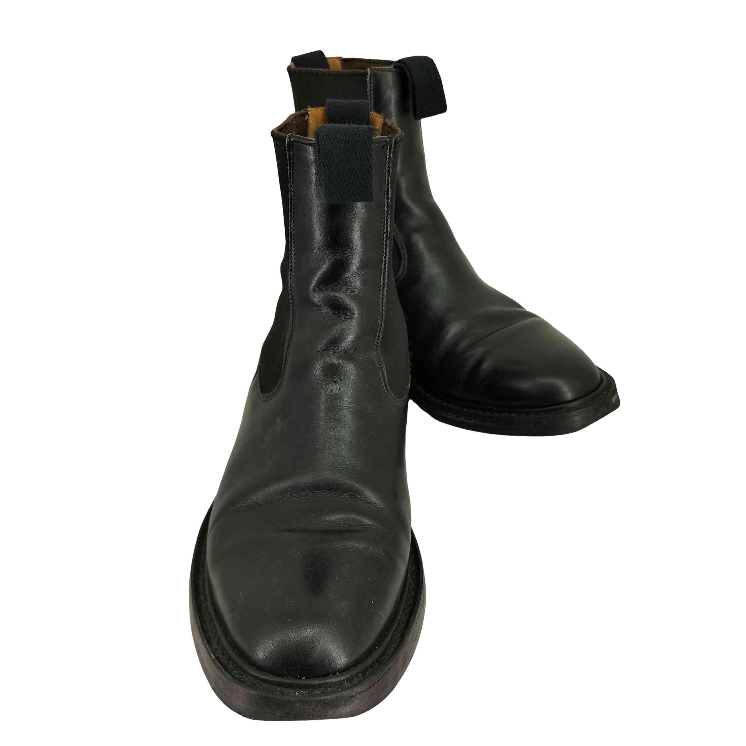 トリッカーズ Trickers サイドゴアレザーブーツ メンズ – ブランド古着