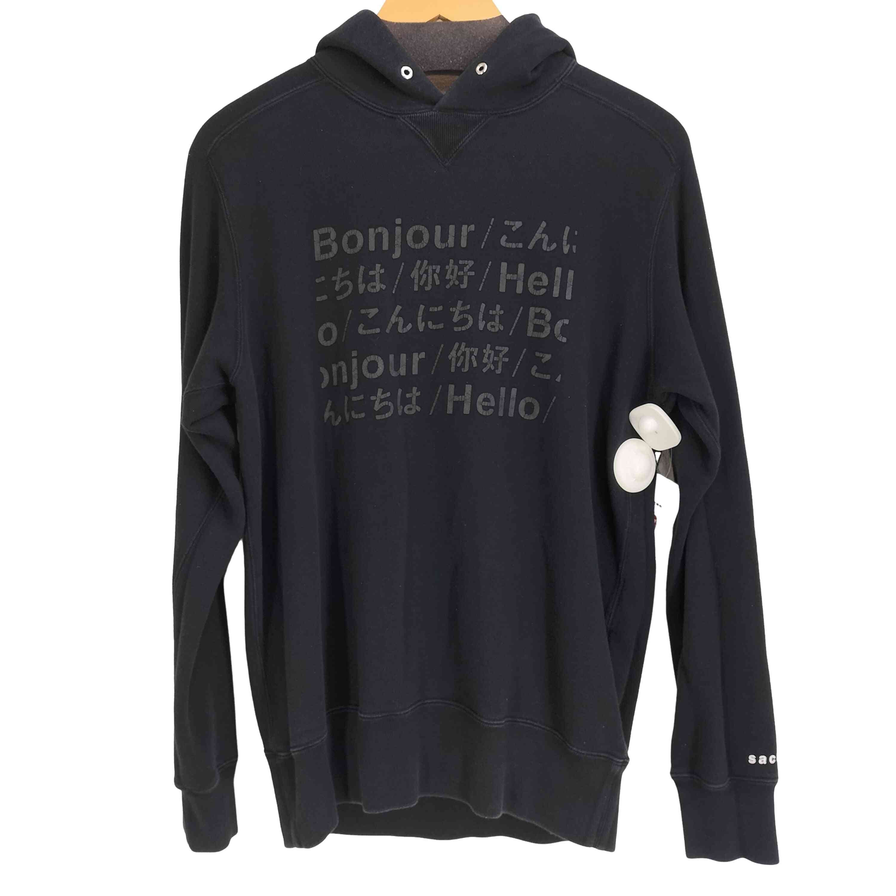 サカイ Sacai 23SS Hello sacai フロントプリント プルオーバー