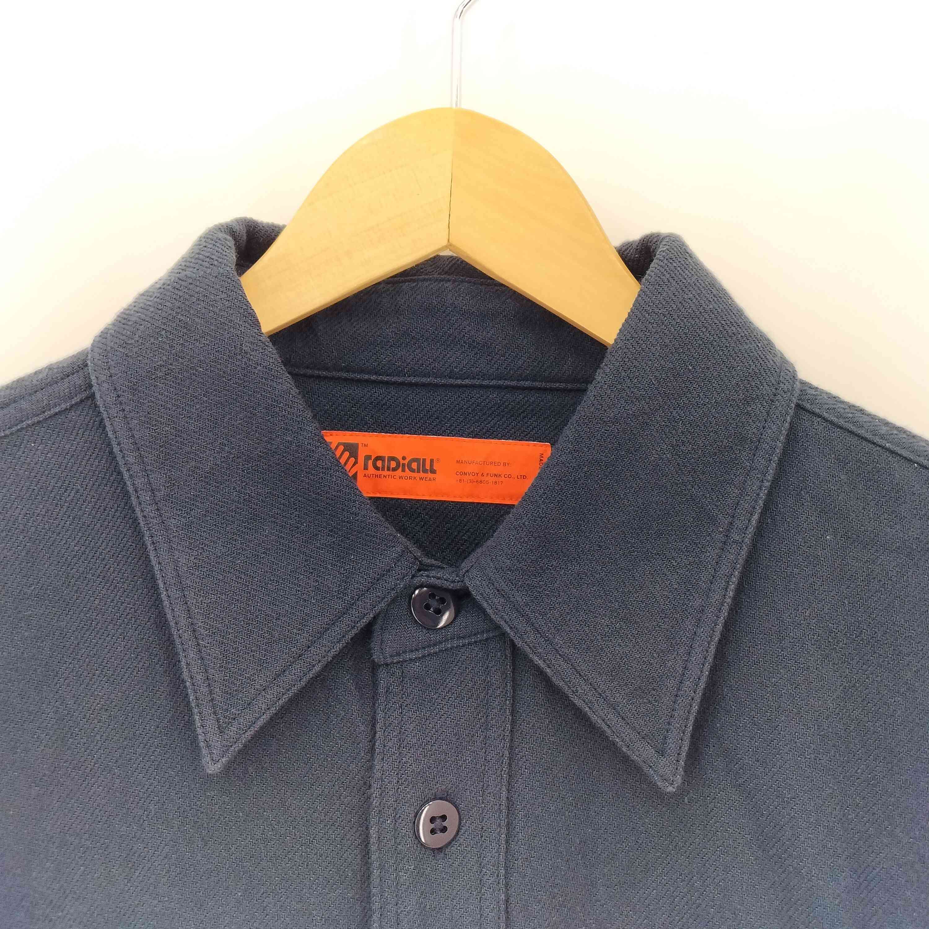 ラディアル RADIALL HOTBOX - REGULAR COLLARED SHIRT L/S ロング