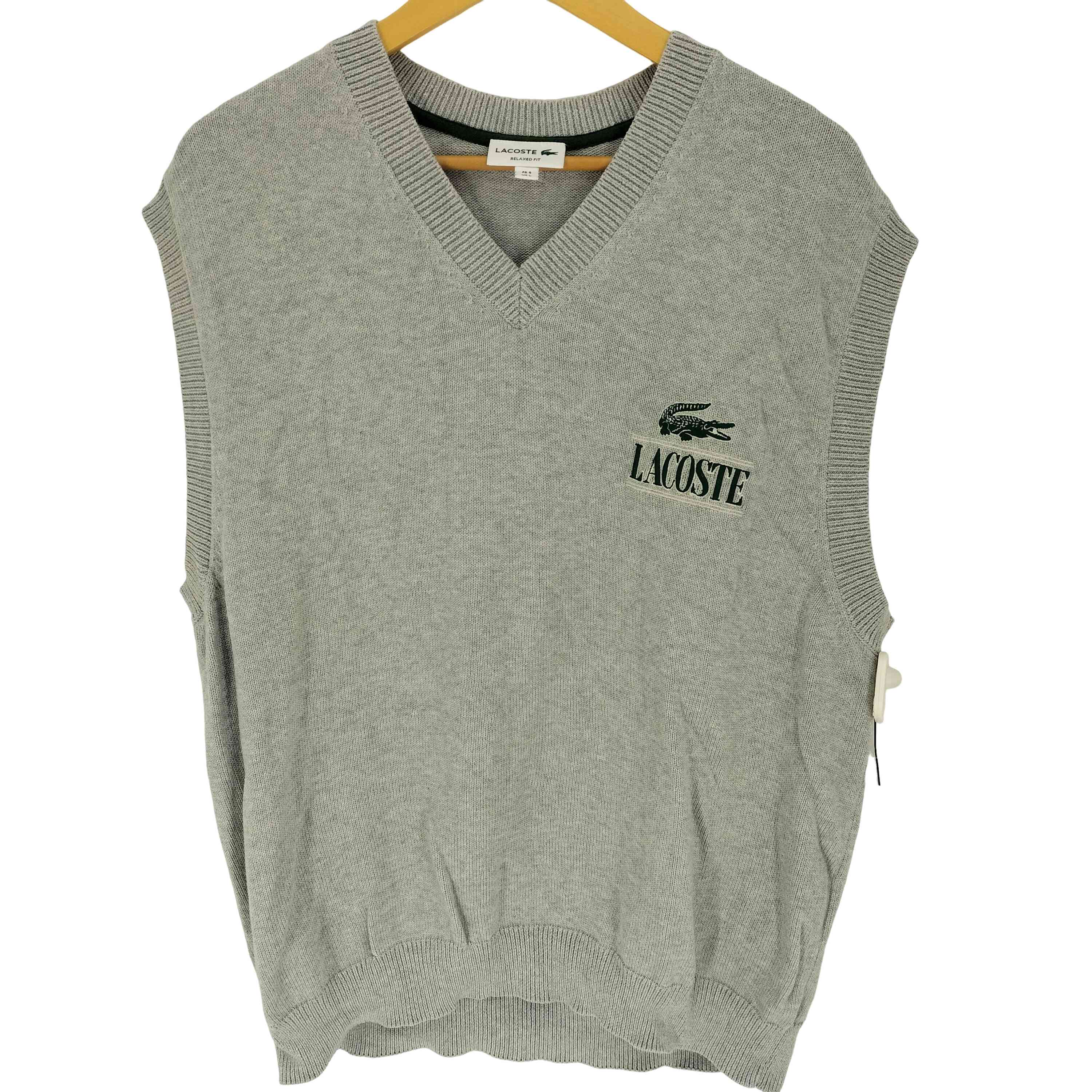 ラコステ LACOSTE アルパカブレンドケーブルニットカーディガン メンズ 