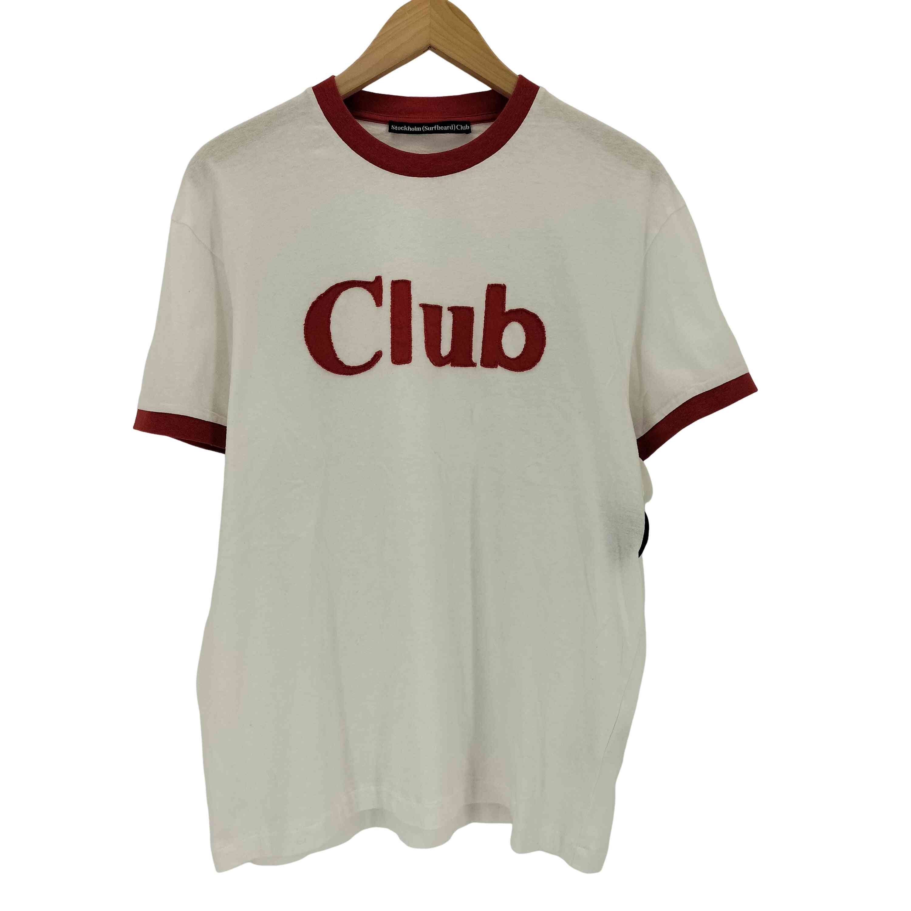 STOCKHOLM SURFBOARD CLUB RINGER リンガークルーネックTシャツ import