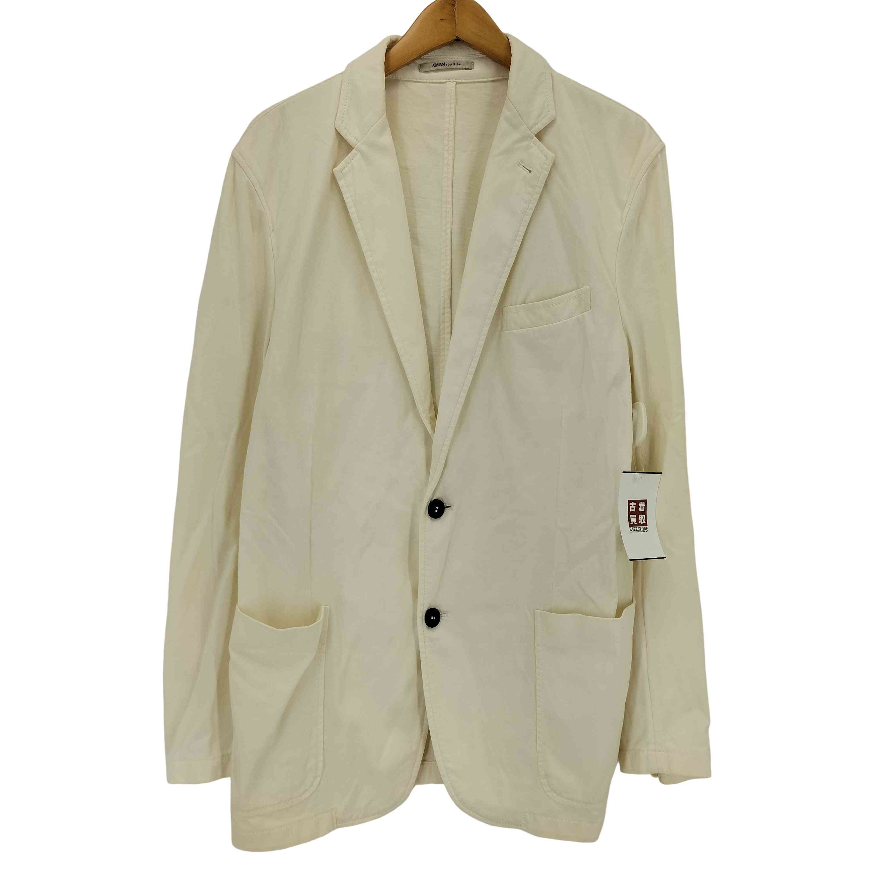 値下げ‼︎ARMANIヴァージンウール100% ジャケット アルマーニコレツィオーニ ARMANI COLLEZIONI ヴァージンウール 比翼