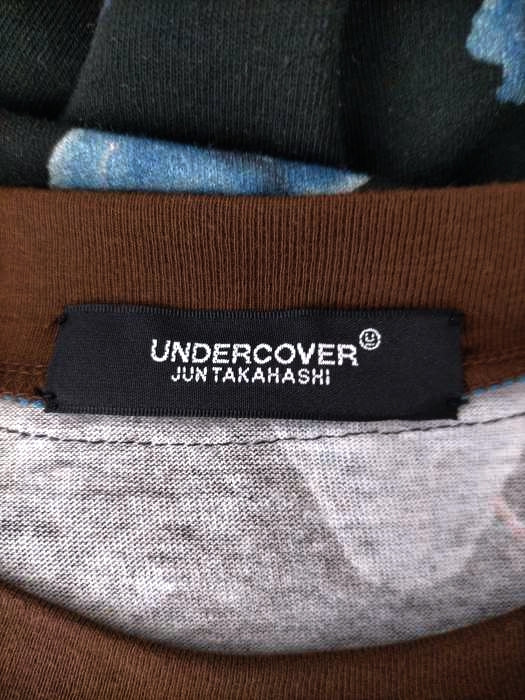 アンダーカバー UNDER COVER JUN TAKAHASHI 22ss 水彩総柄スラブ天竺切替TEE RoseHeart レディース –  ブランド古着買取販売バズストア