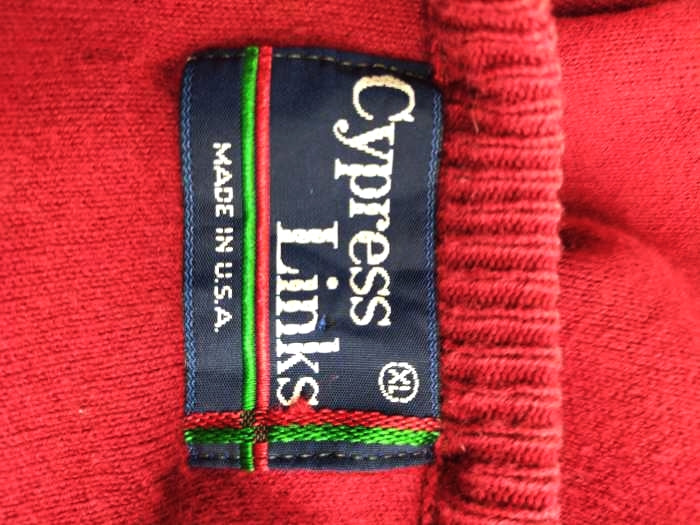 古着 “CYPRESS LINKS” Cotton Knit Vest 生成り - ベスト