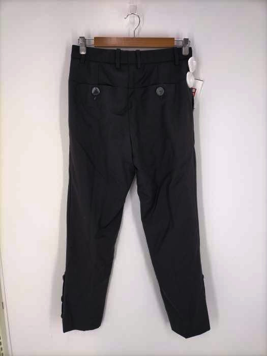 ナマチェコ NAMACHEKO 19AW Bawanim Trousers Trouser ボタンカフ サイド スリット トラウザー スラッ –  ブランド古着買取販売バズストア