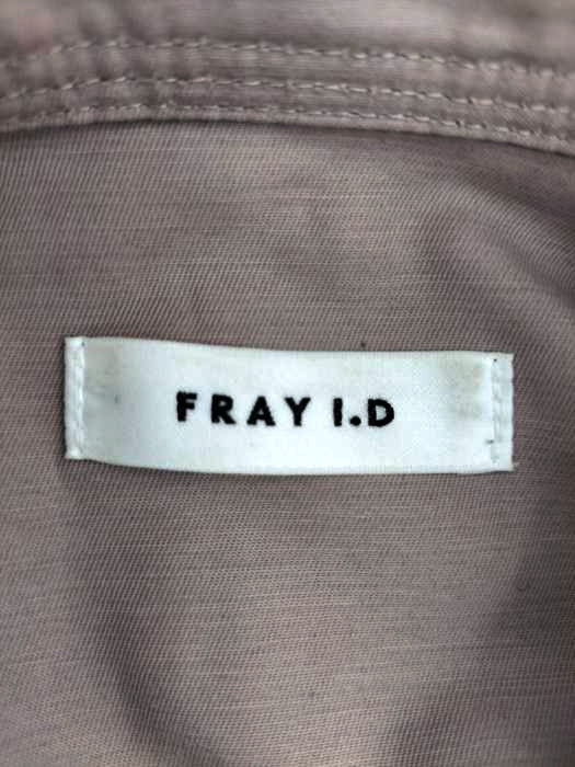 フレイアイディー FRAY I.D パッチポケットツイルワンピース