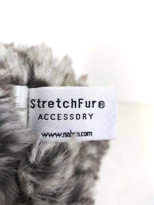 ストレッチファー StretchFur ラビットファー スヌード レディース