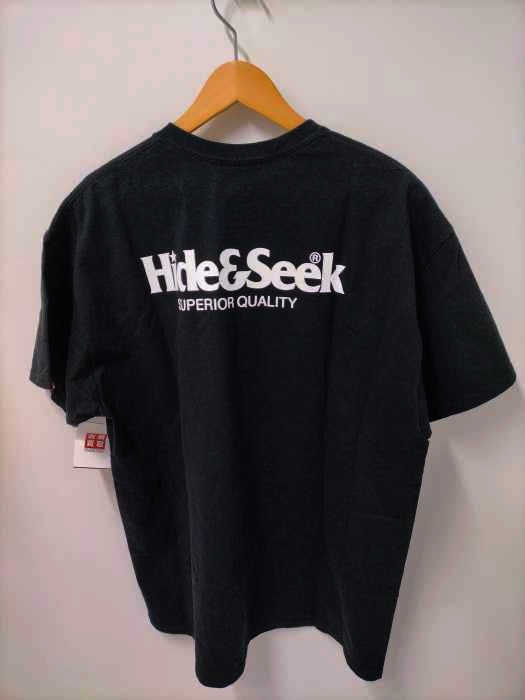 ハイドアンドシーク HIDE AND SEEK Logo Pocket S/S Tee メンズ