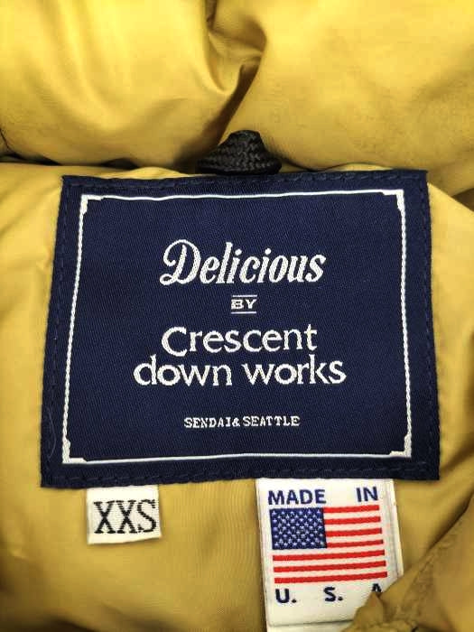 デリシャス Delicious CRESCENT DOWN WORKS DOWN JACKET メンズ XXS