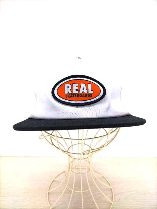 ユーズドフルギ USED古着 {{REAL SKATEBOARDS}} OVAL SNAPBACK CAP