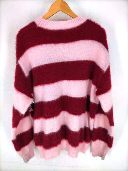 エックスガール X-girl WIDE STRIPE KNIT TOP レディース ONE SIZE