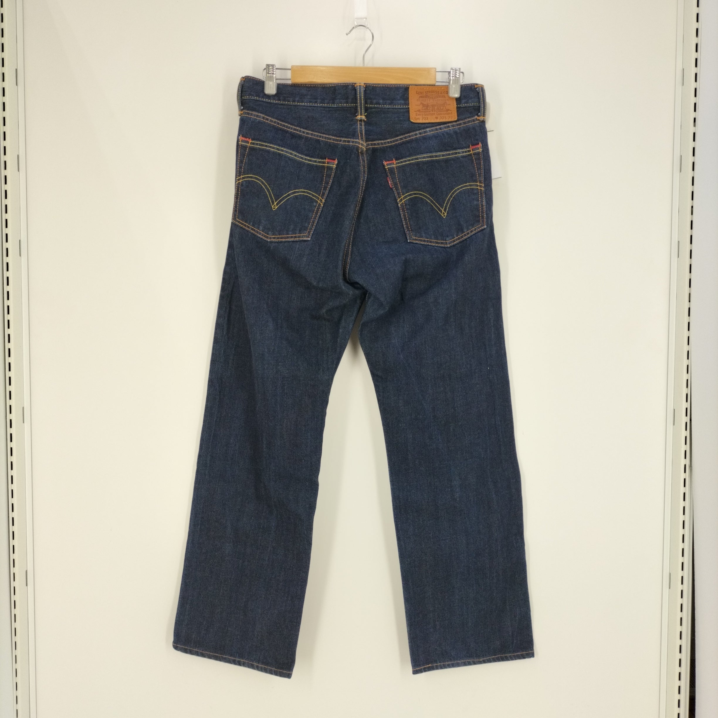 リーバイス Levis 703 リラックスフィットストレートデニムパンツ メンズ W32 L33 – ブランド古着買取販売バズストア