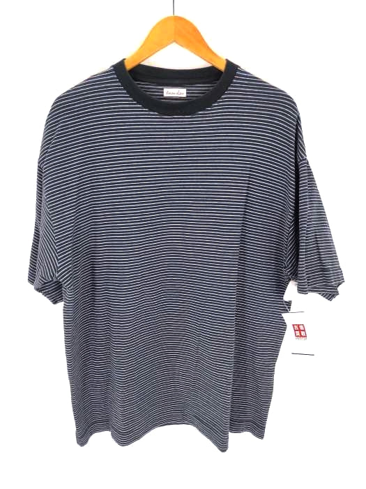 スティーブンアラン Steven Alan 22SS HI/TWST BORDER SHORT SLEEVE TEE -BOLD メンズ JPN：XL