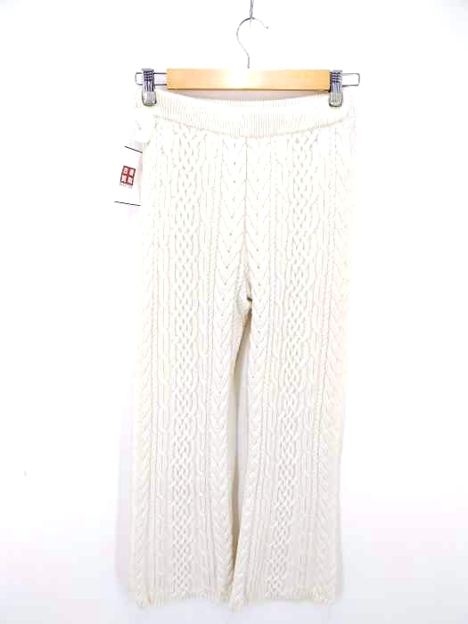 プラージュ PLAGE Cable Knit パンツ レディース JPN：36 – ブランド 