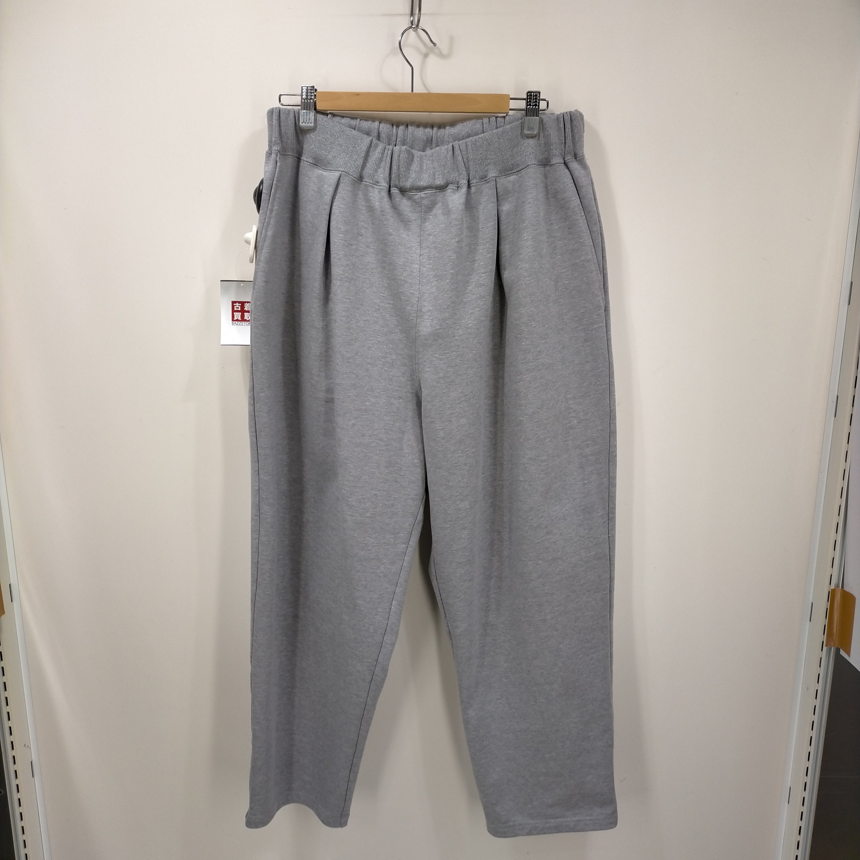 イズネス is-ness wide sweat pants -blue gray メンズ JPN：L – ブランド古着買取販売バズストア