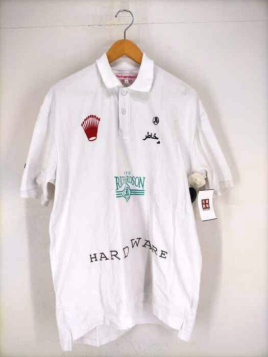 リチャードソン RICHARDSON HARDWARE EMBROIDERED POLO メンズ L