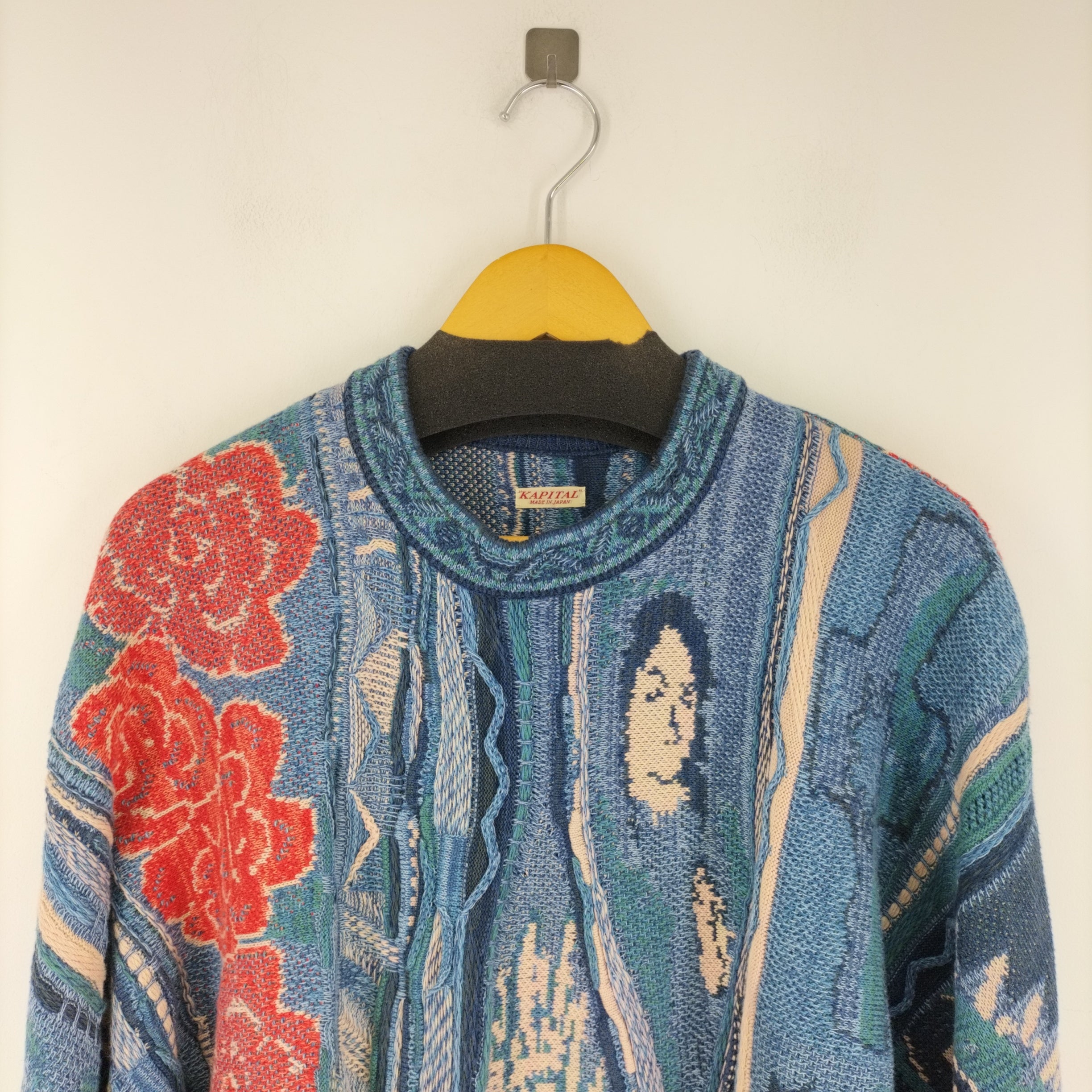 キャピタル KAPITAL Virgin Mary Gaudy Sweater メンズ JPN：1 – ブランド古着買取販売バズストア