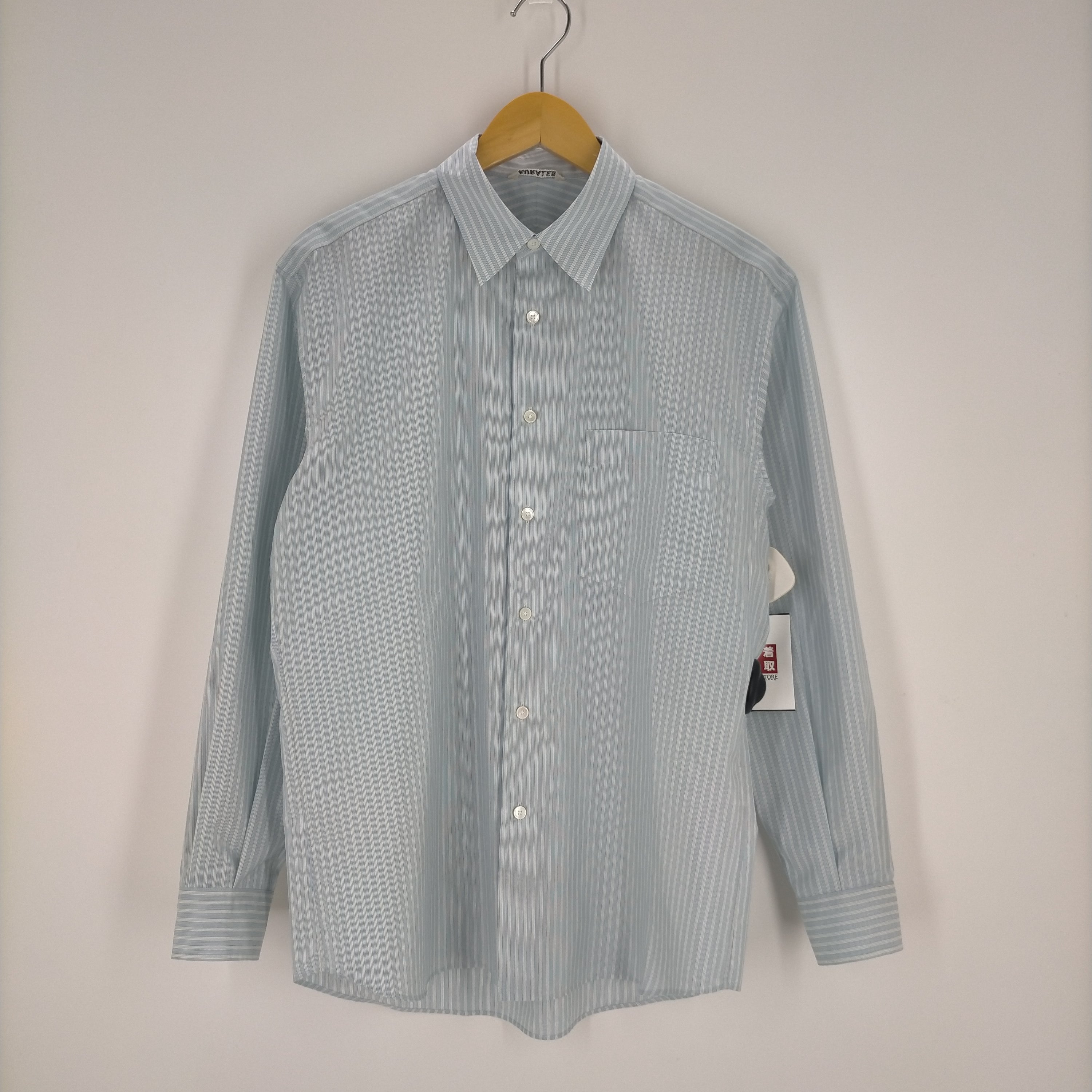 オーラリー AURALEE 23SS FINX POLYESTER STRIPE SHIRT メンズ 3 – ブランド古着買取販売バズストア