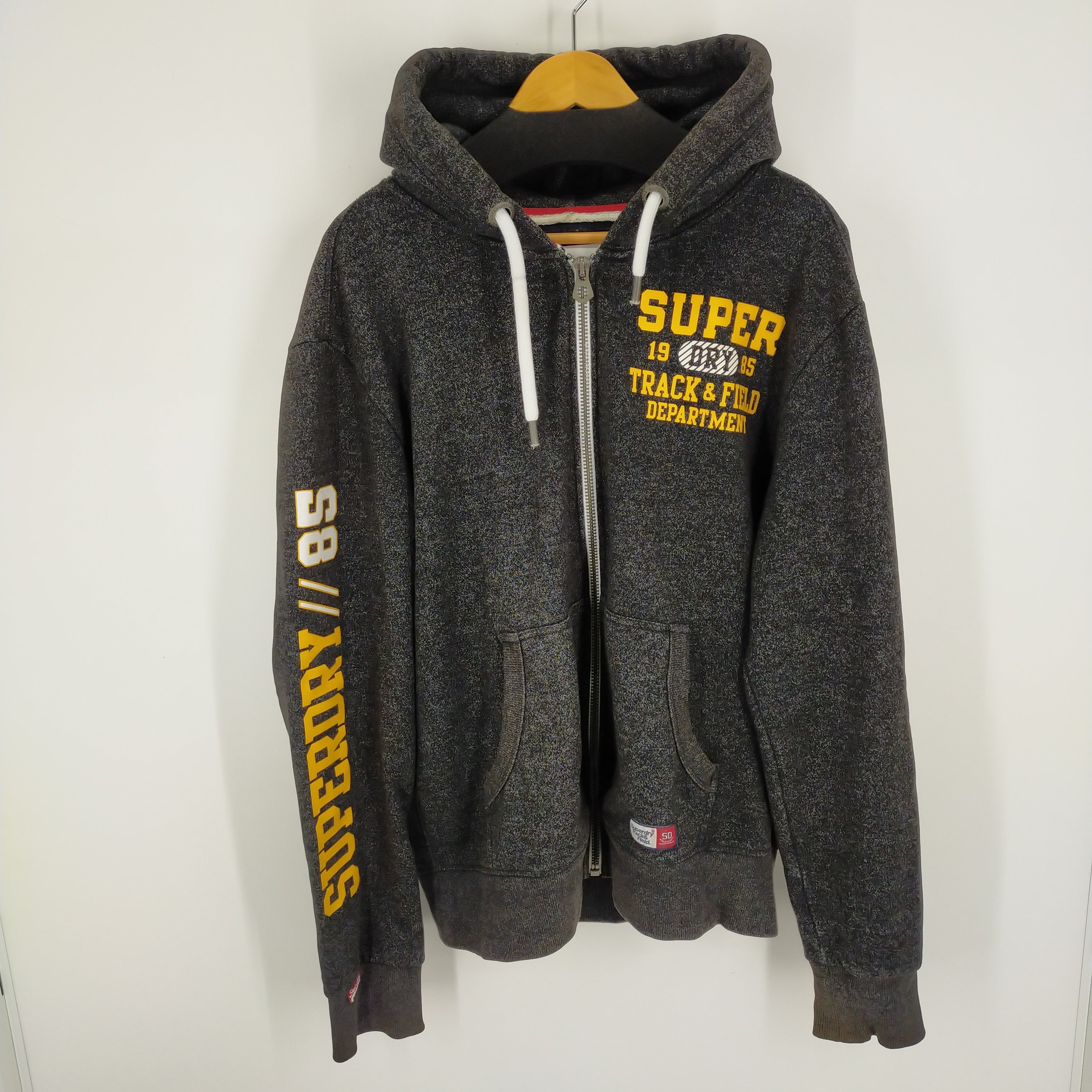 スーパードライ SUPERDRY Track & Field Zip Hoodie メンズ XL