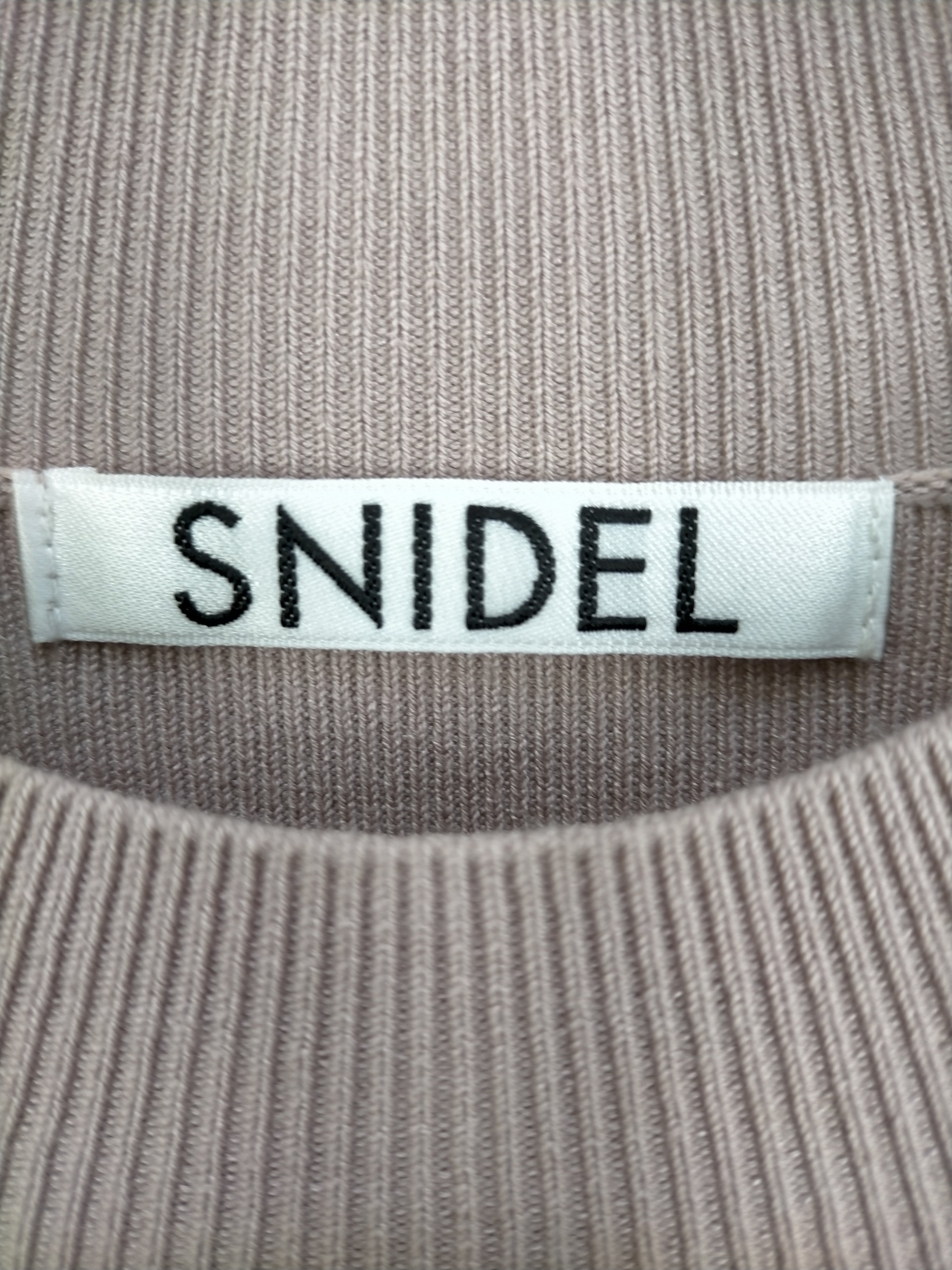 スナイデル snidel フリルニットドッキングワンピース レディース 0