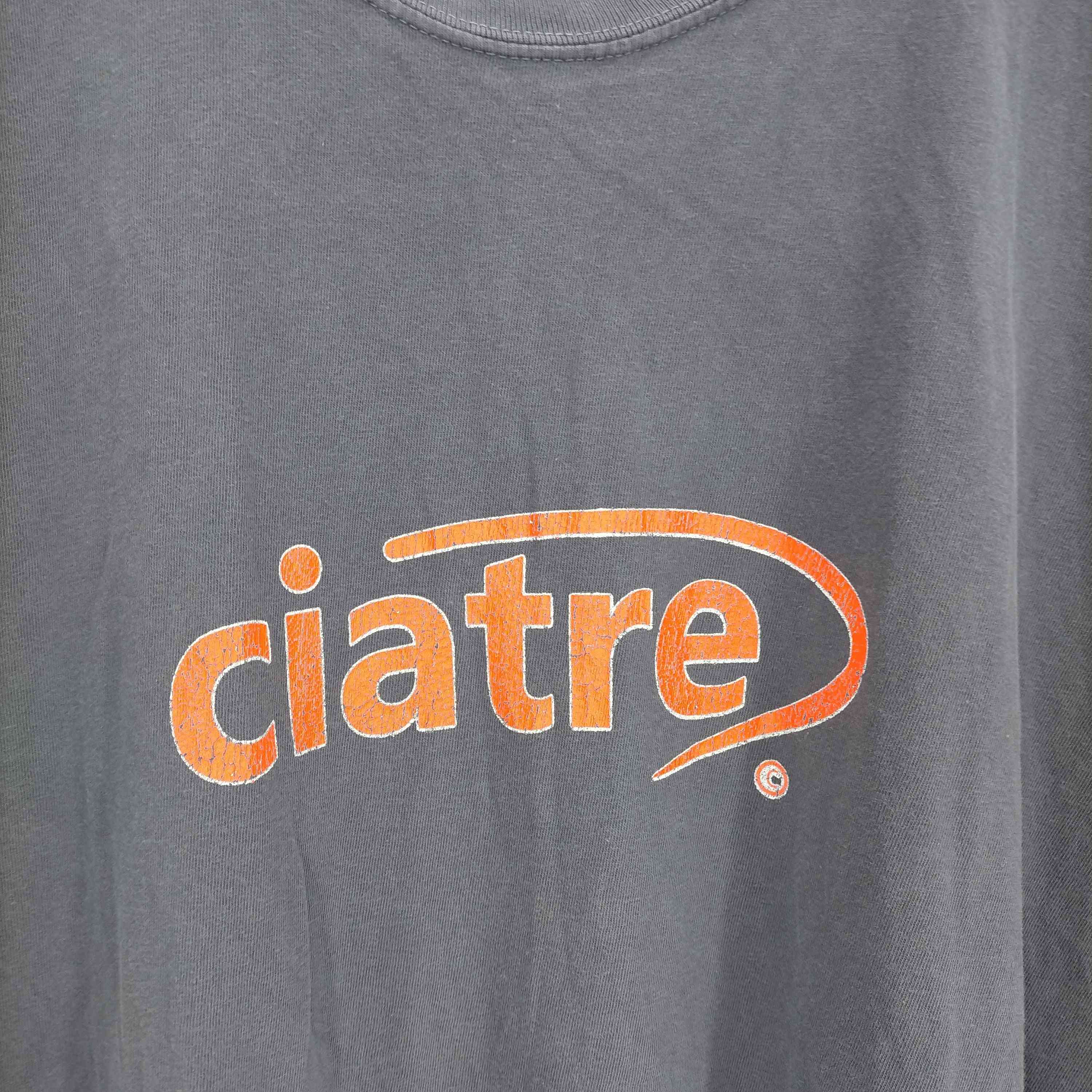 シアター ciatre ロゴ クラックプリント クルーネックTシャツ メンズ JPN：XL – ブランド古着買取販売バズストア