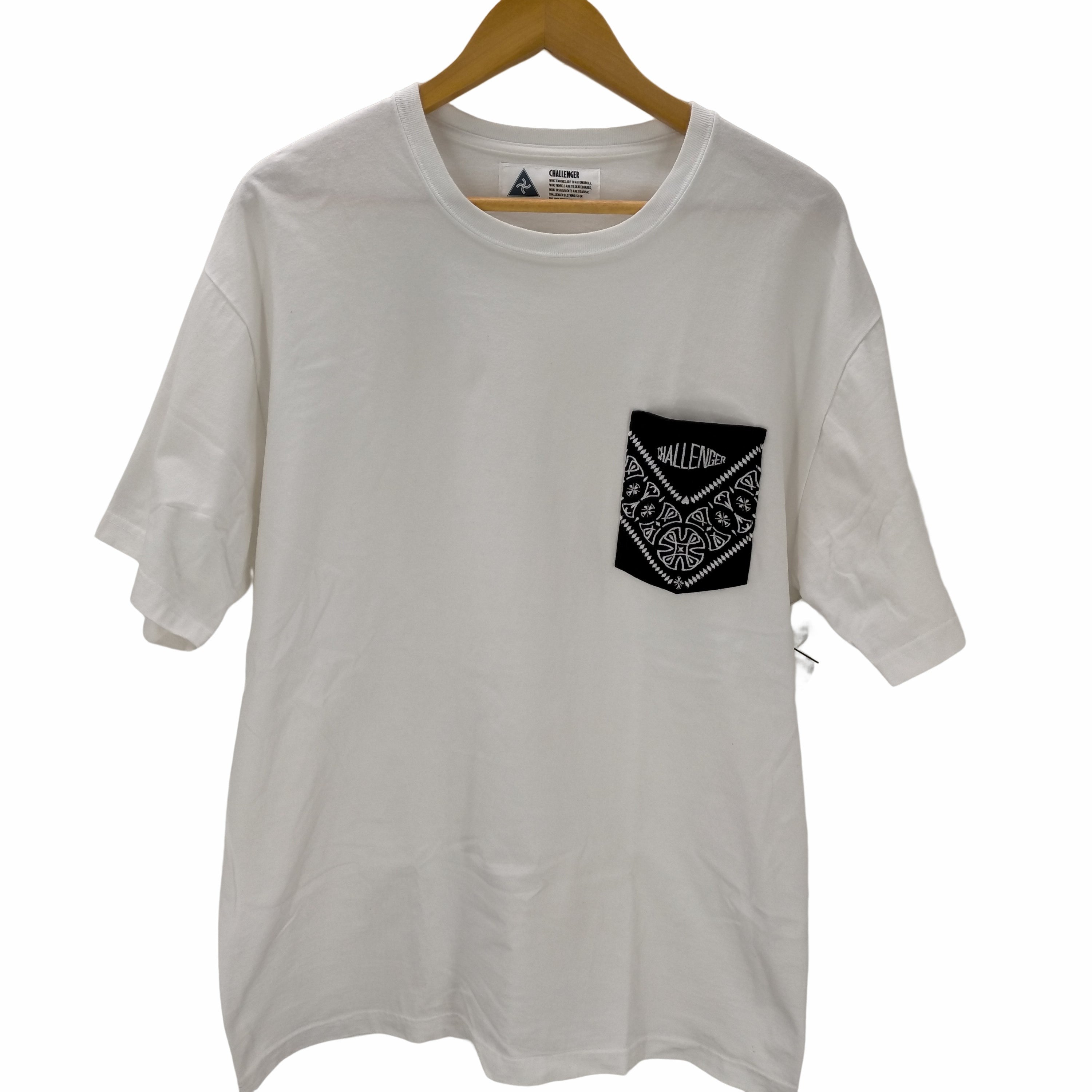 チャレンジャー CHALLENGER BANDANA POCKET TEE ペイズリーポケット Tシャツ メンズ JPN：XXL