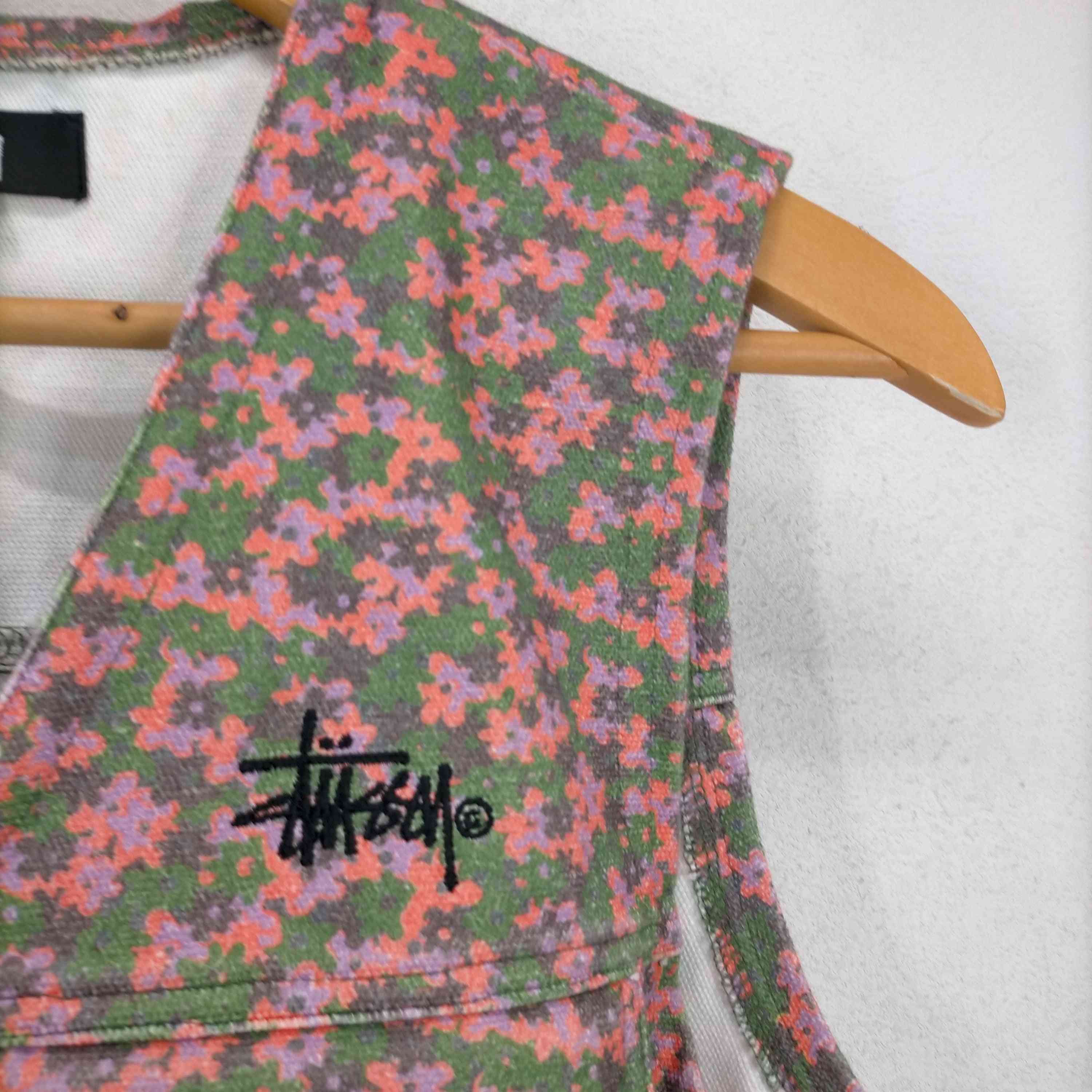 ステューシー Stussy Sycamore Canvas Vest Multi レディース JPN：S