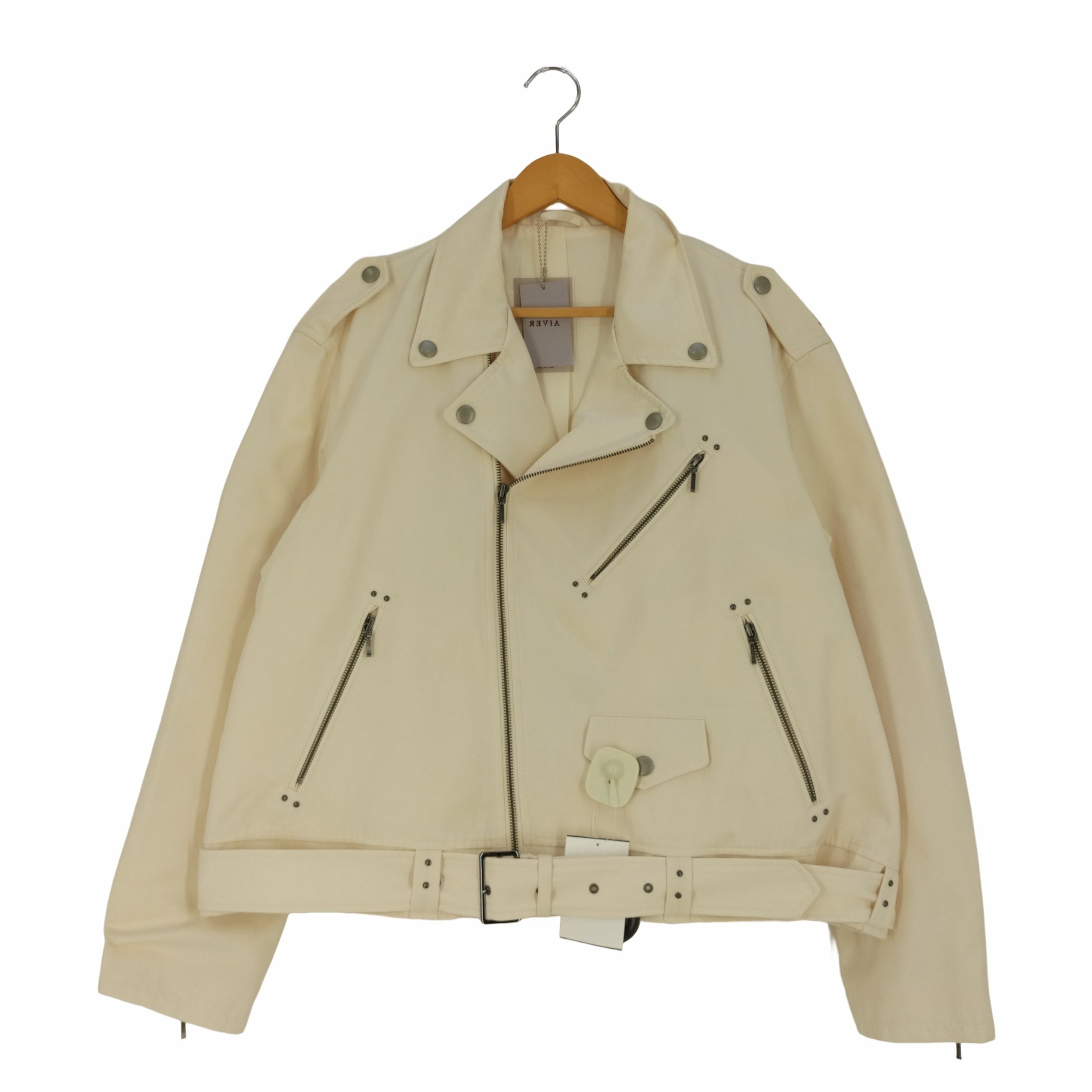 キャスパージョンアイバー CASPER JOHN AIVER カシメスタッズダブルライダース メンズ import：L –  ブランド古着買取販売バズストア
