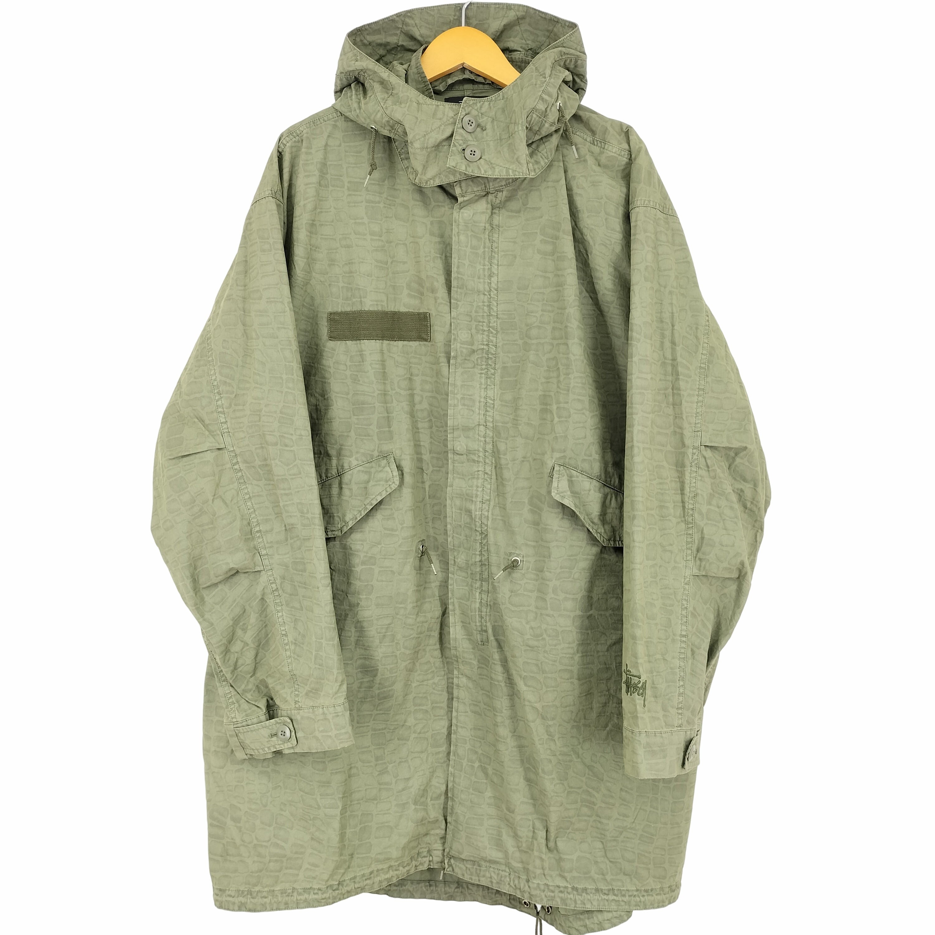 ステューシー Stussy NYCO PRINTED FISHTAIL PARKA メンズ L – ブランド古着買取販売バズストア