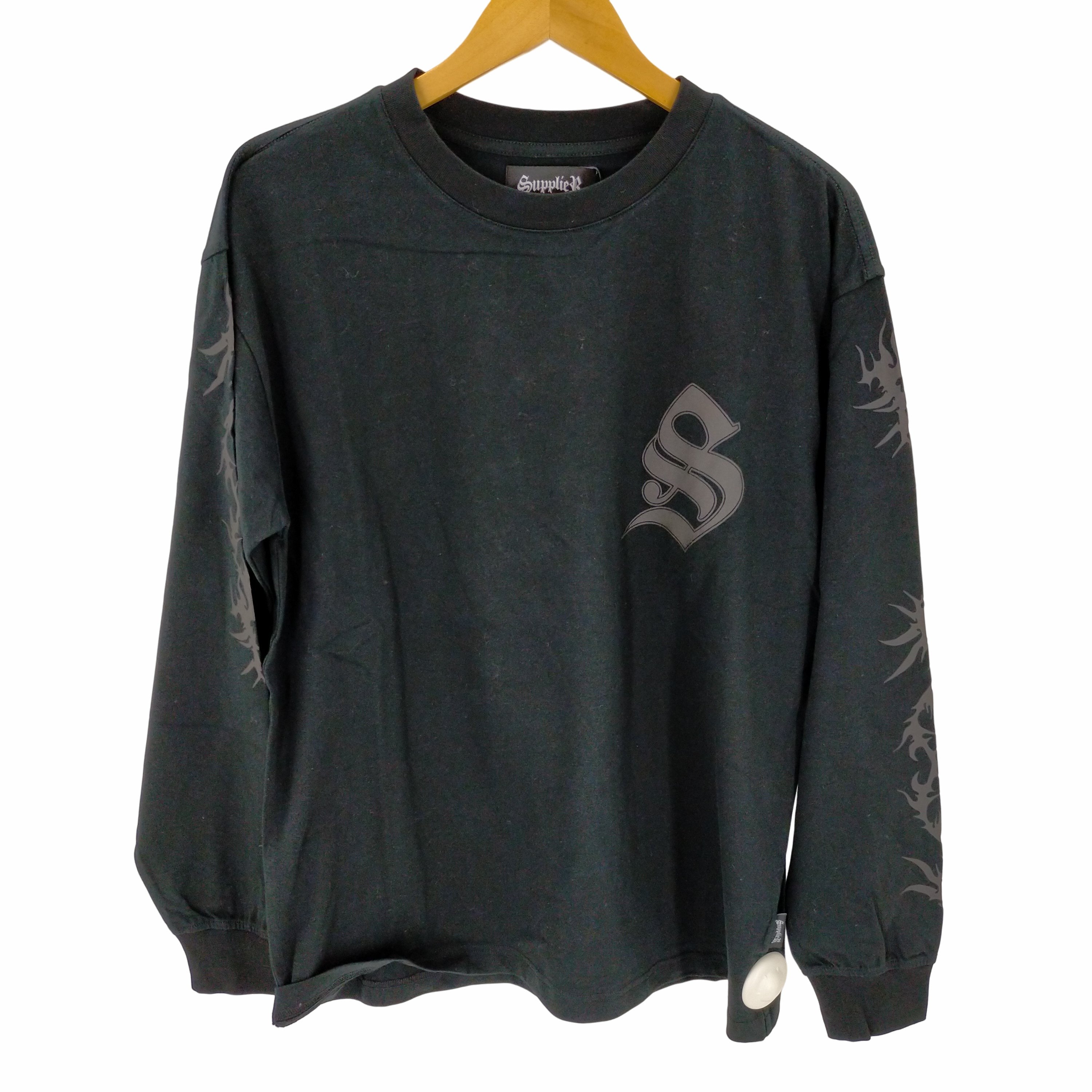 サプライヤー SUPPLIER REFLECTOR LOGO RAGLAN LONG SLEEVE メンズ JPN