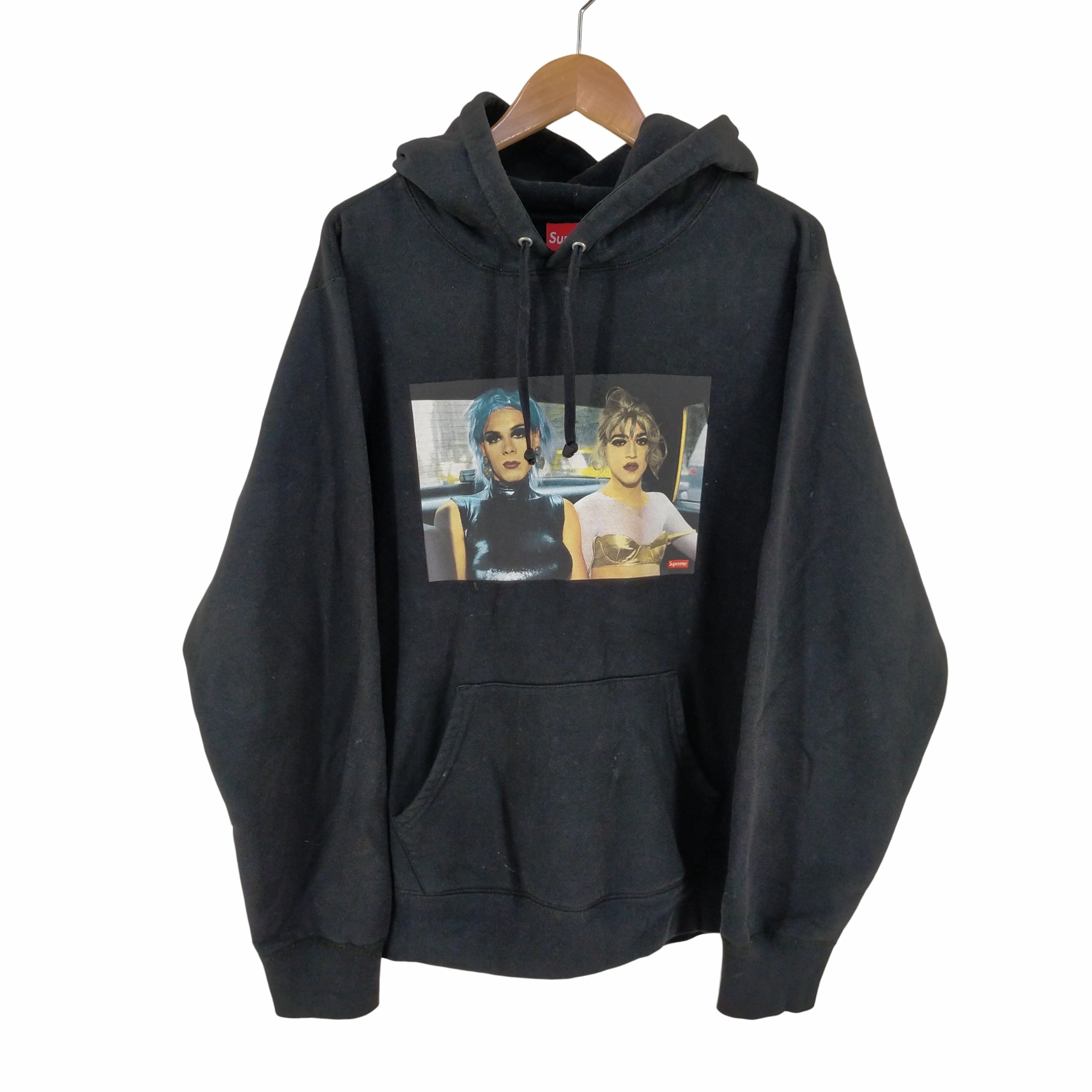 シュプリーム Supreme 18SS Nan Goldin Misty and Jimmy Paulette Hooded Sweatsh –  ブランド古着買取販売バズストア