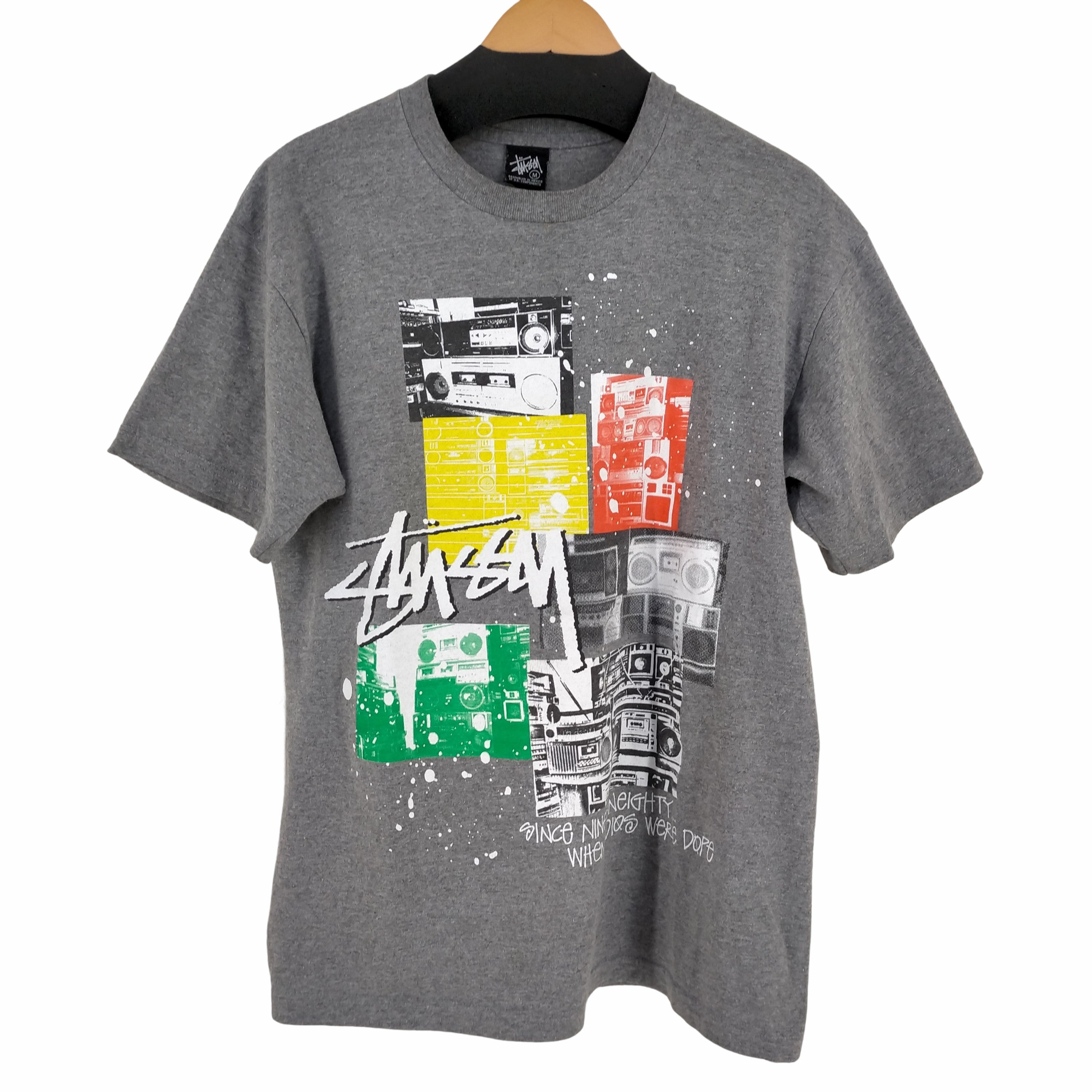 ステューシー Stussy 00s ラスタカラー プリントTEE メンズ JPN：M