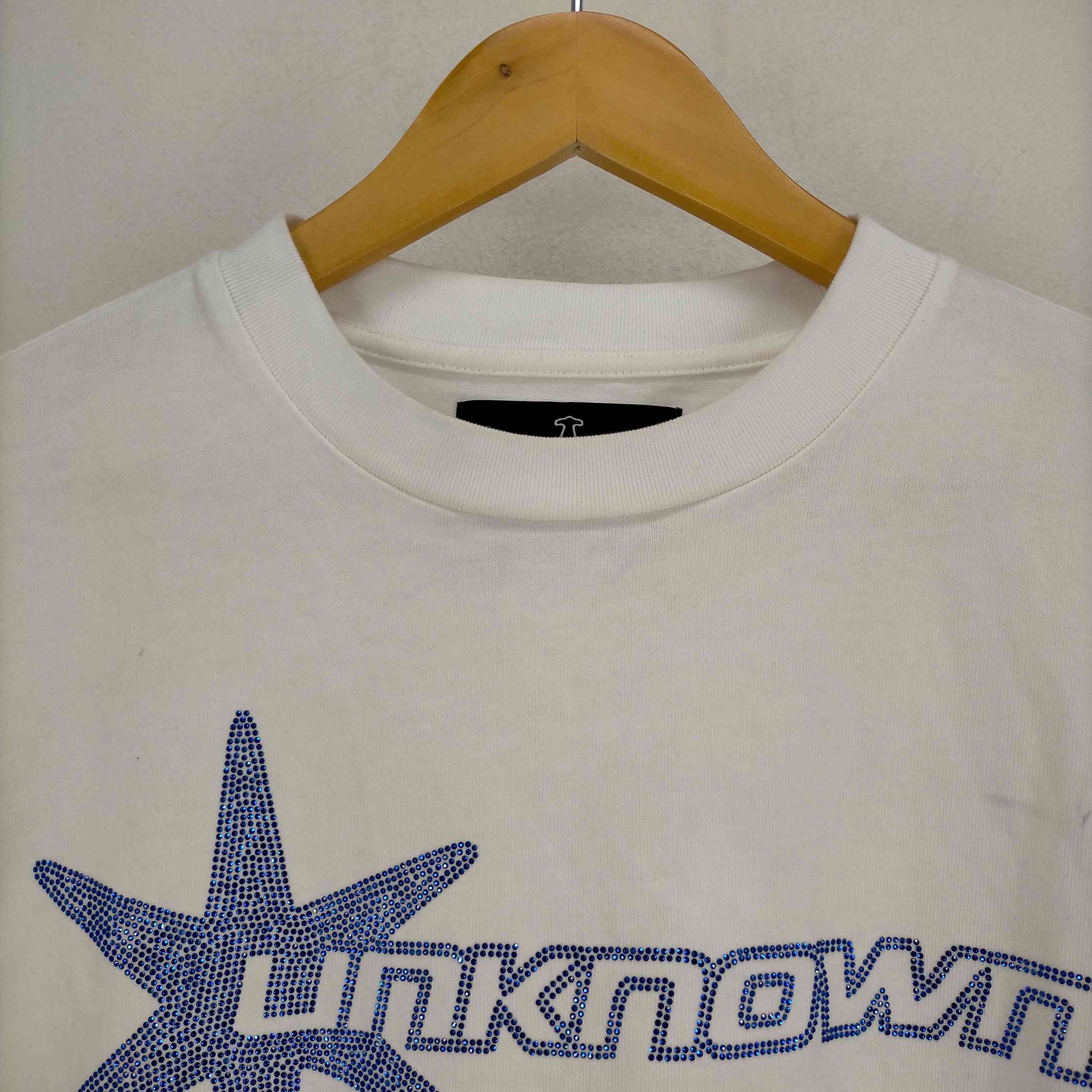 アンノウン UNKNOWN Tonal Star Rhinestone Tee メンズ JPN：XS – ブランド古着買取販売バズストア