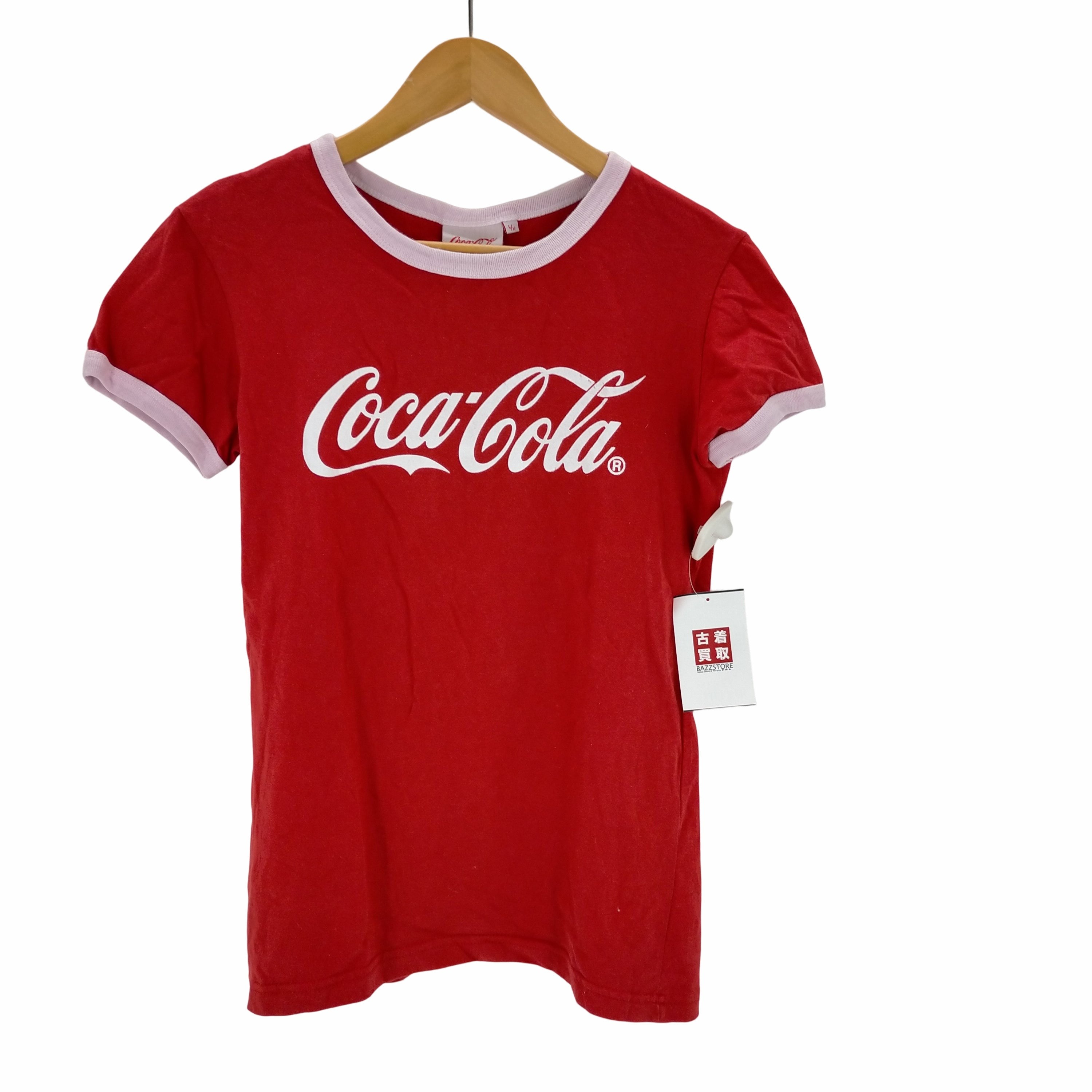 コカコーラ Coca-Cola リンガーtシャツ レディース l/12 – ブランド